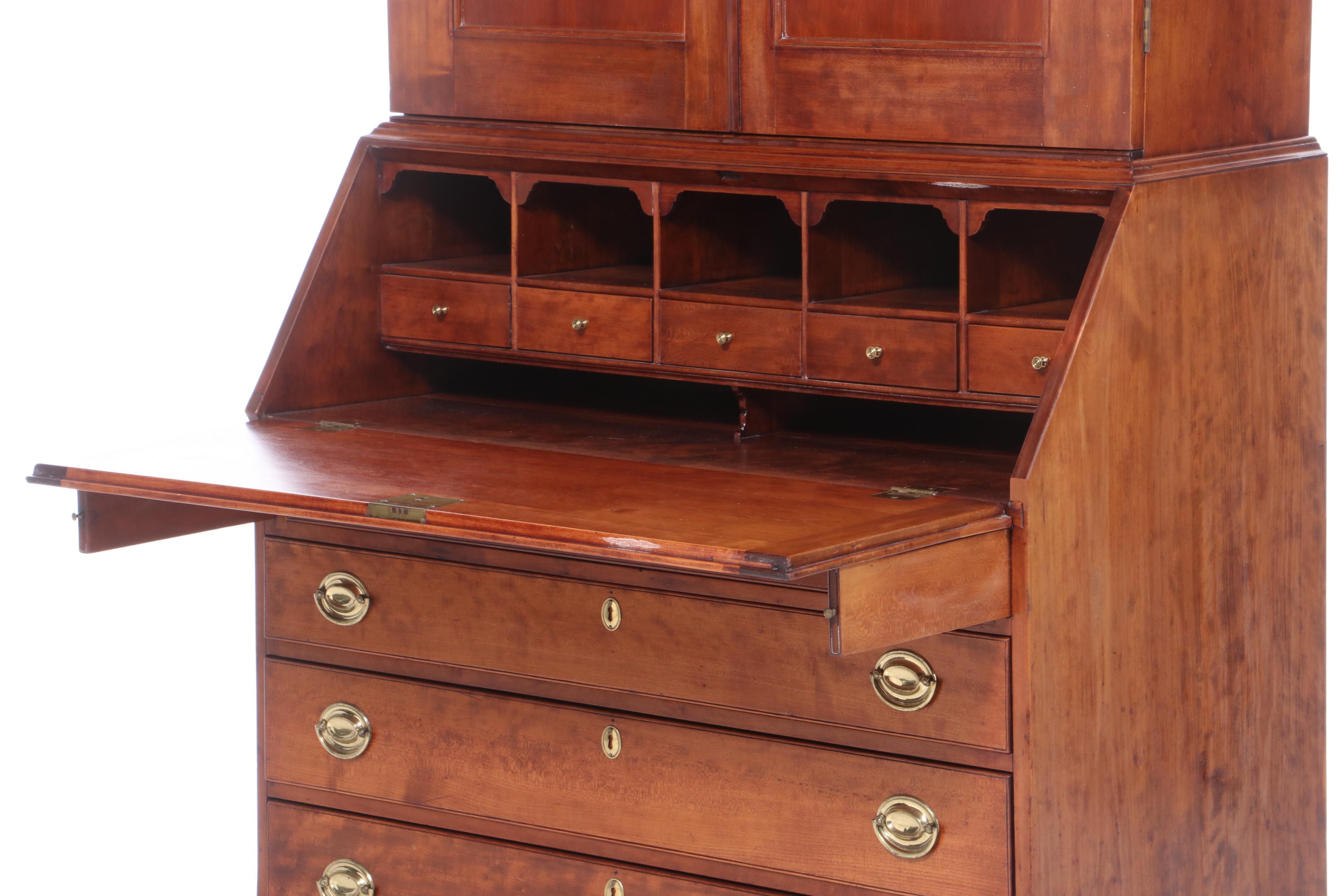 Federal Cherry Secretary Desk, Early 19th Century