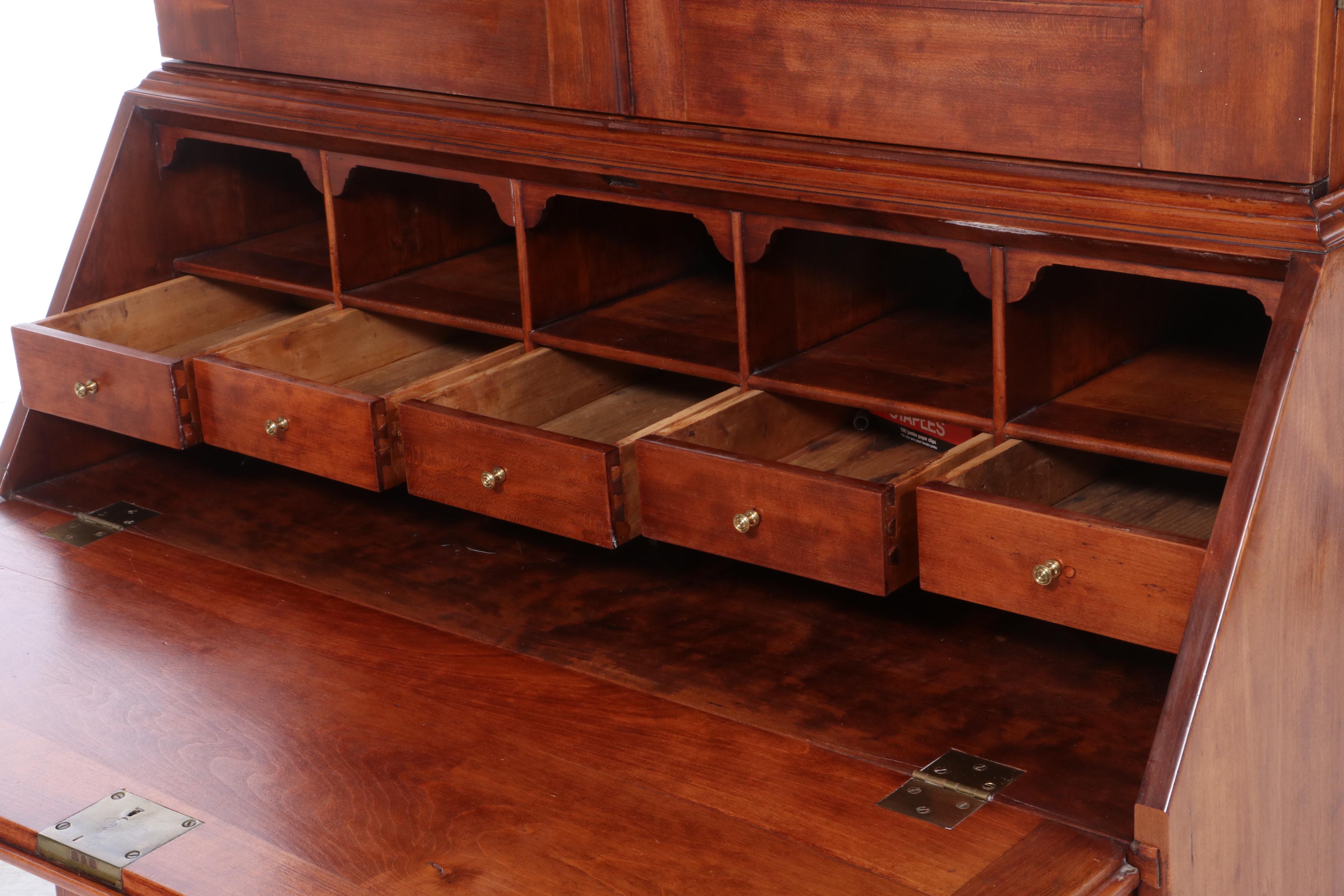 Federal Cherry Secretary Desk, Early 19th Century