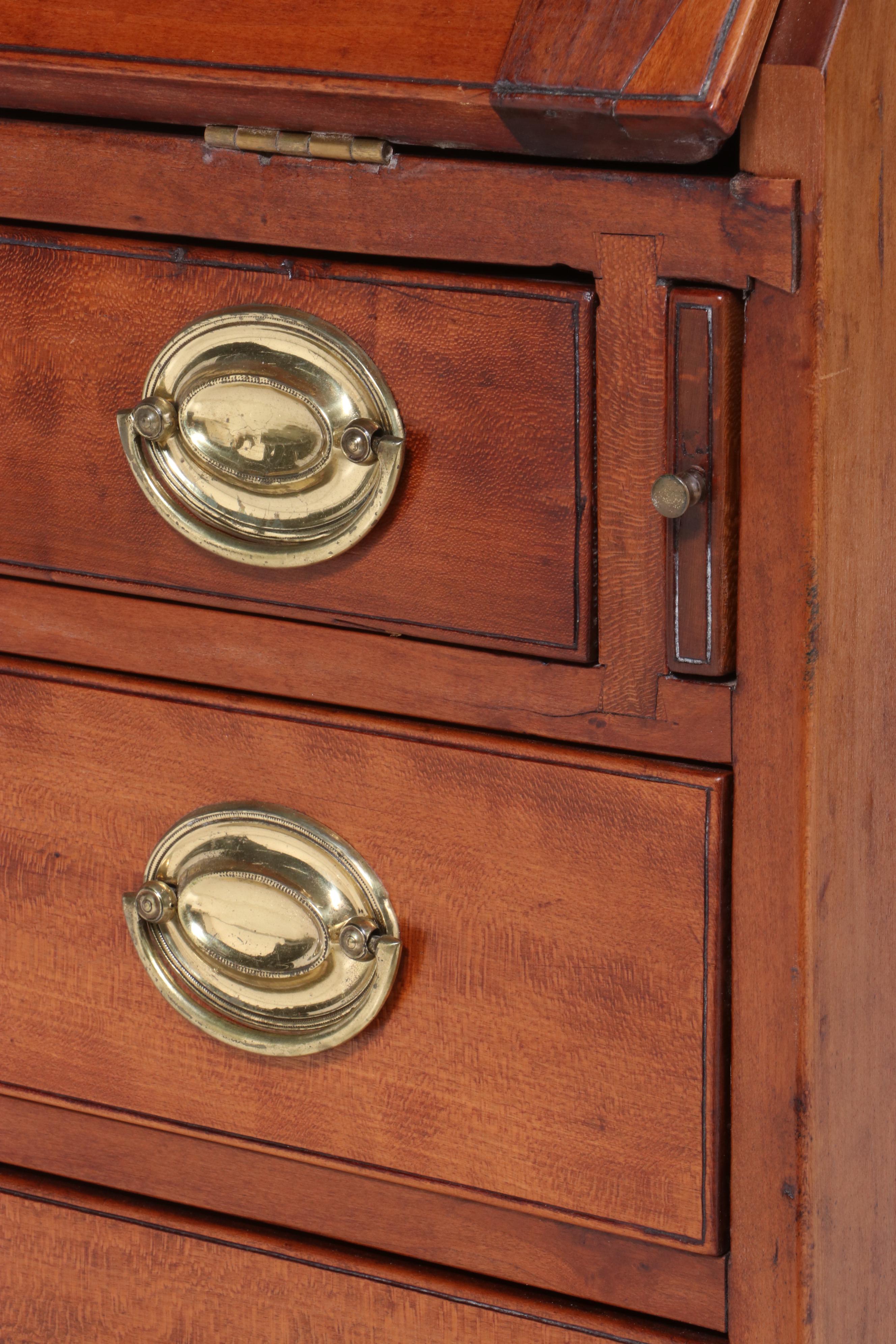 Federal Cherry Secretary Desk, Early 19th Century