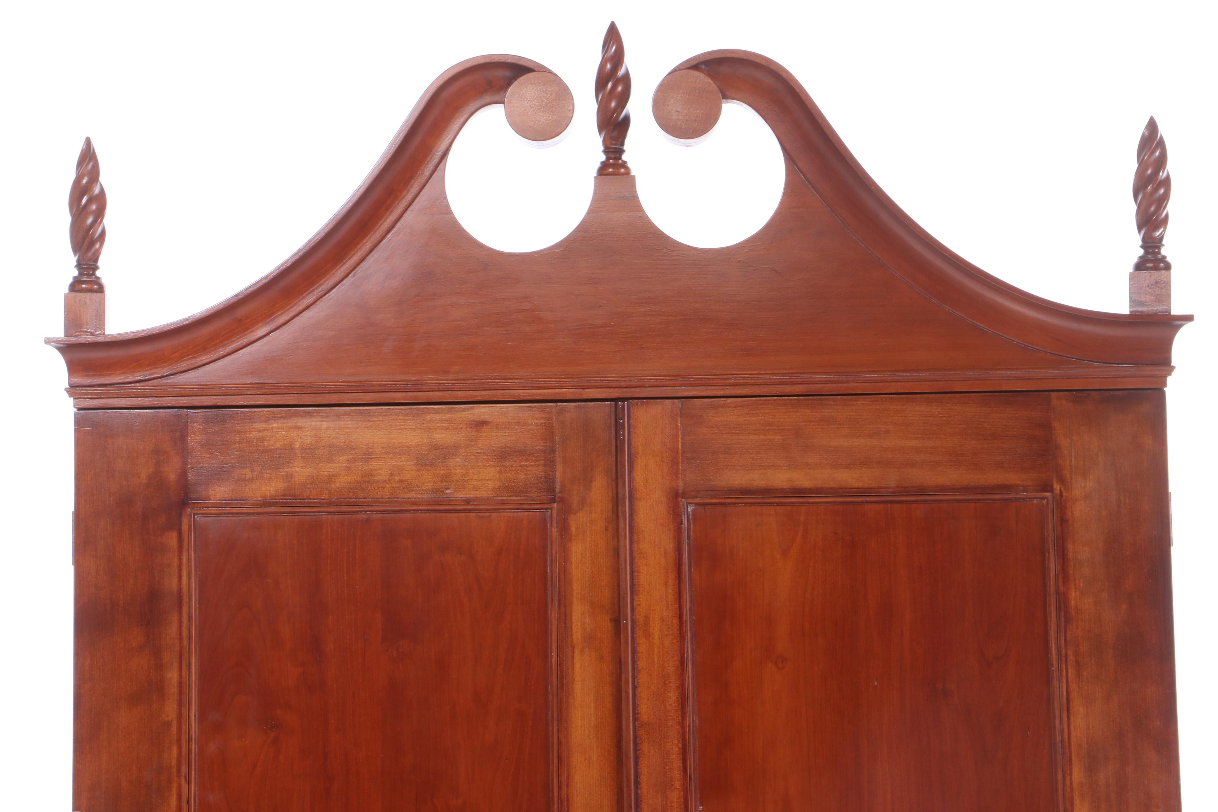 Federal Cherry Secretary Desk, Early 19th Century