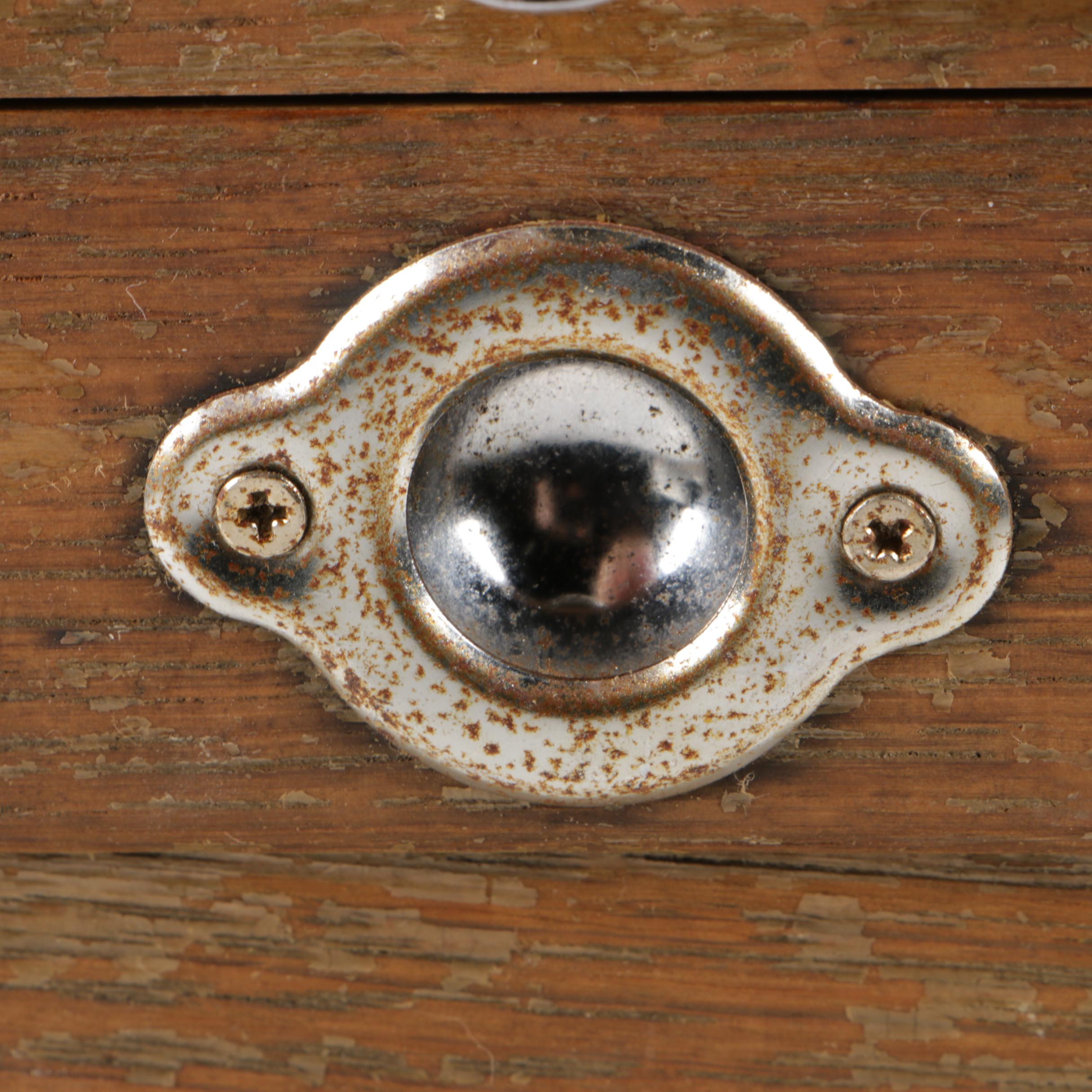 H. Gertsner & Sons Dayton, Ohio, Model "KY60" Oak Machinist Tool Box, Mid-20th C