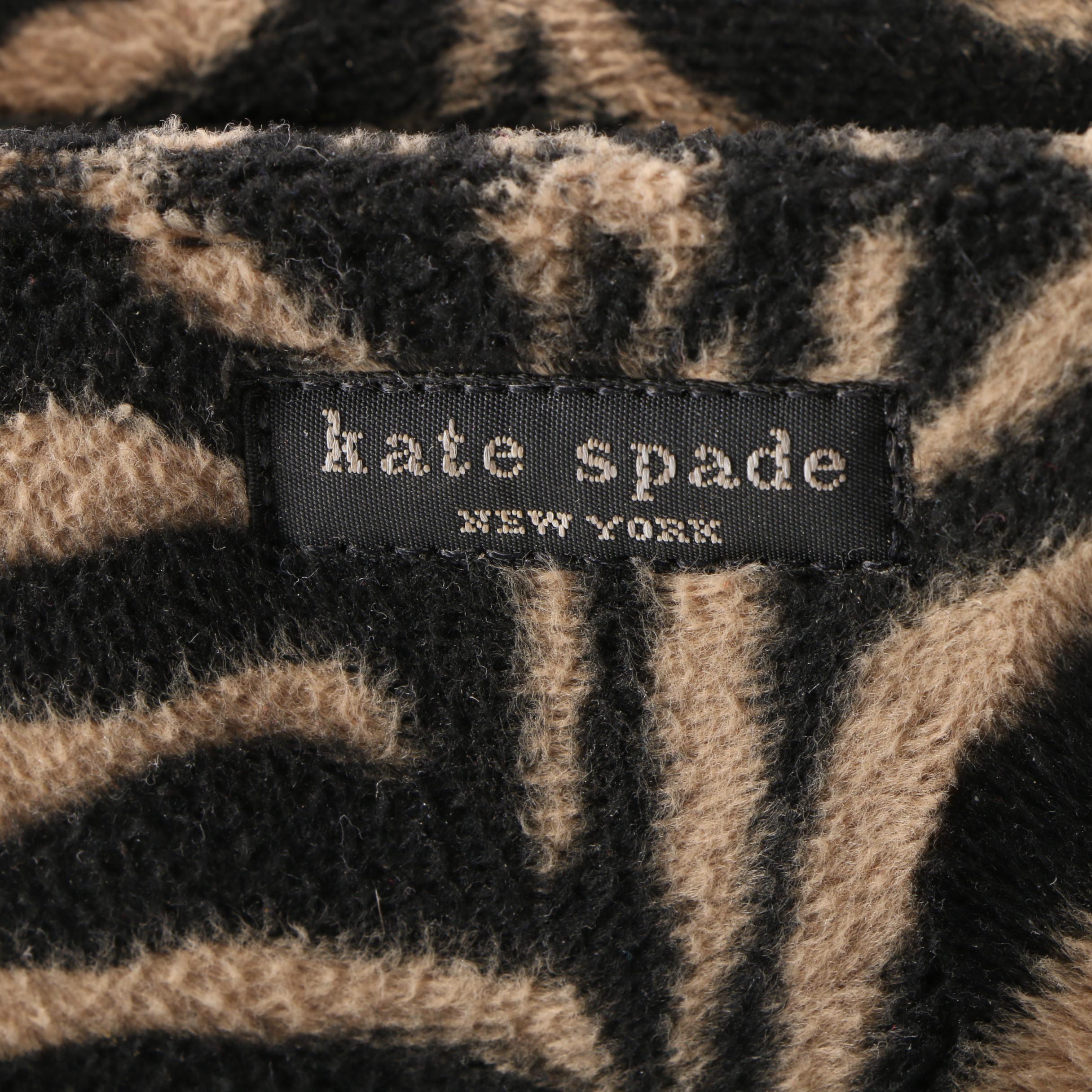Kate Spade New York Animal Print Faux Fur Shoulder Tote