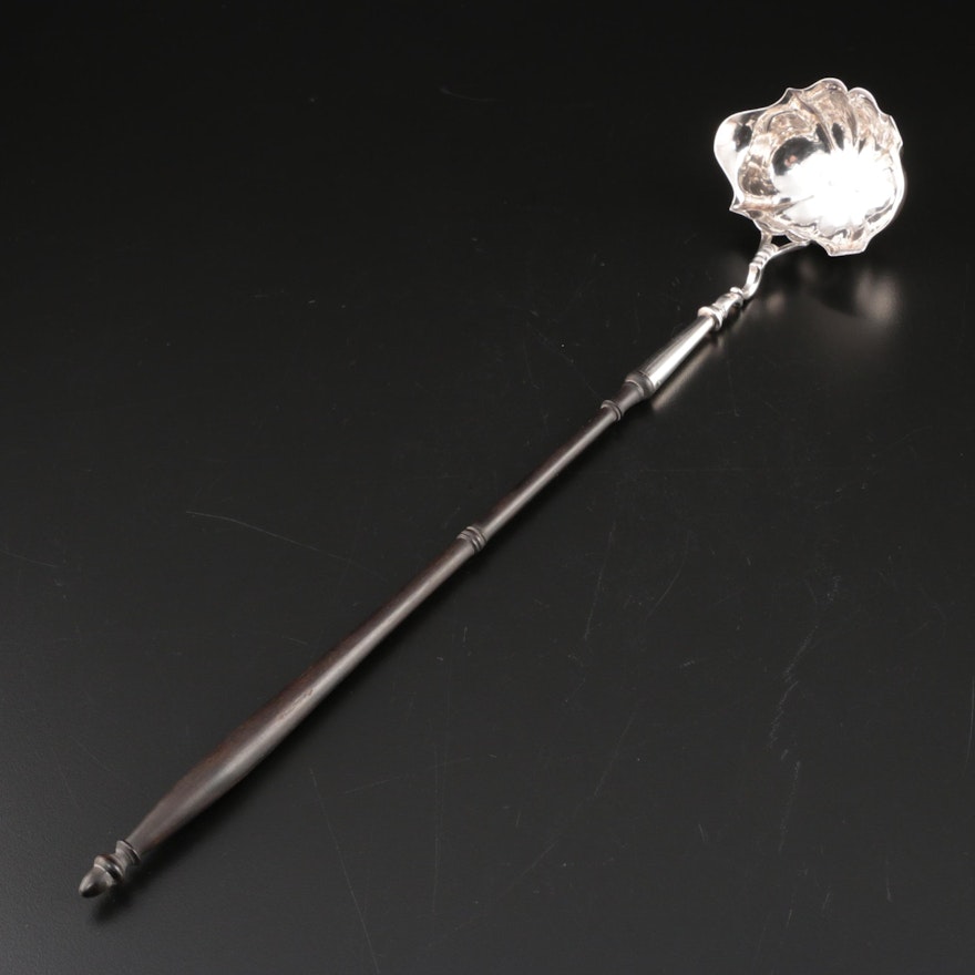 George II Sterling Silver Toddy Ladle, By Philip Goddard, London 1745