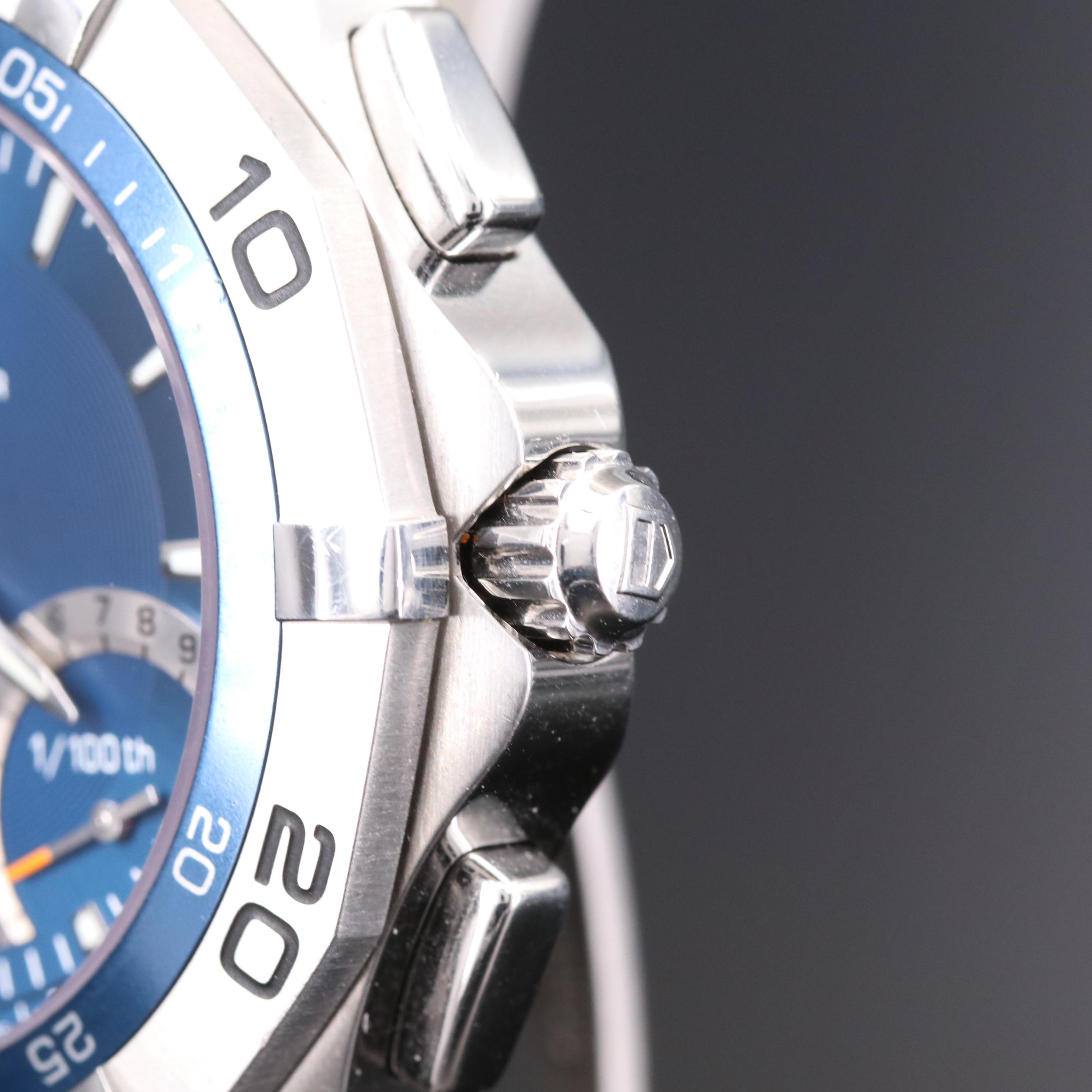 TAG Heuer Aquaracer Calibre S Chronograph Stainless Steel Quartz Watch