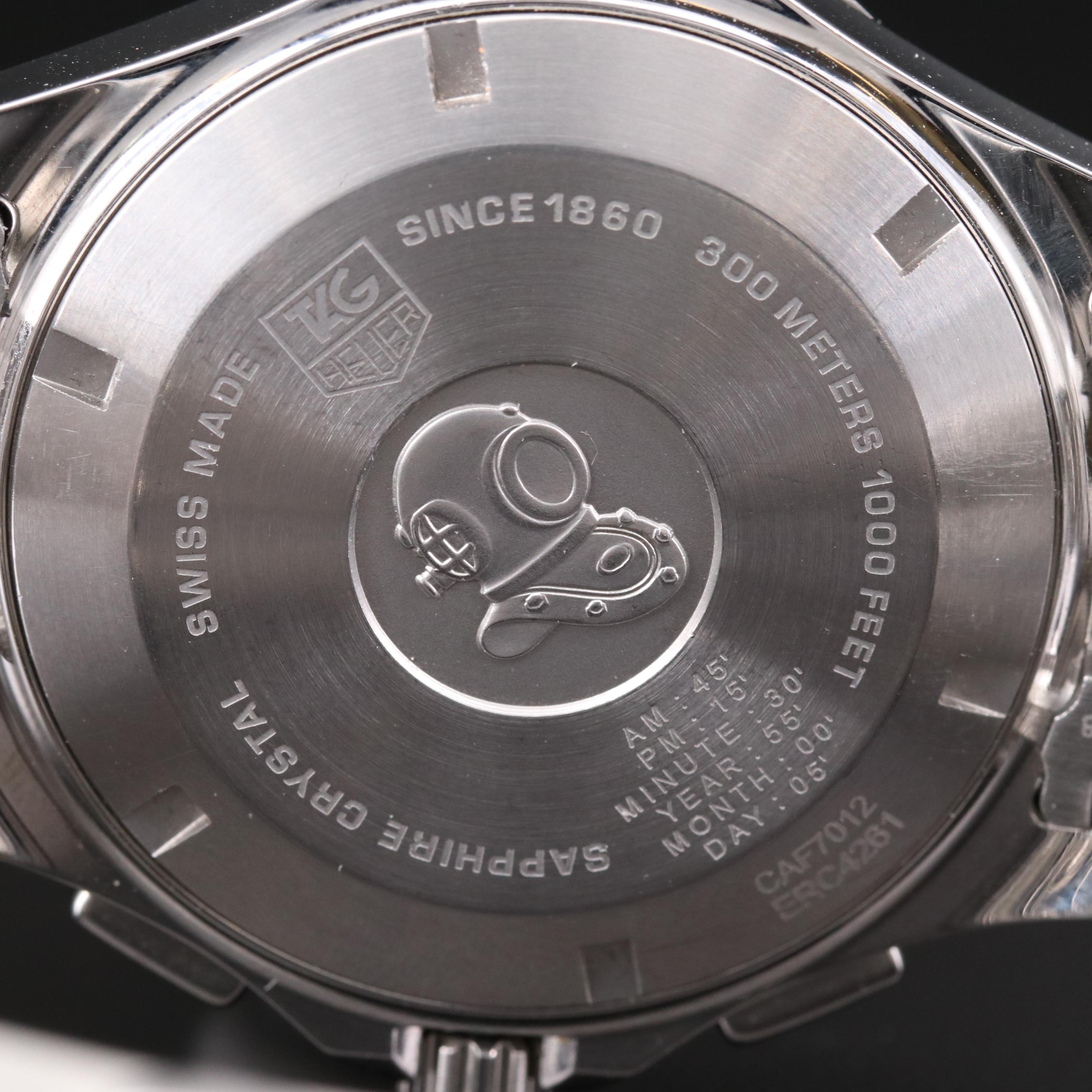 TAG Heuer Aquaracer Calibre S Chronograph Stainless Steel Quartz Watch