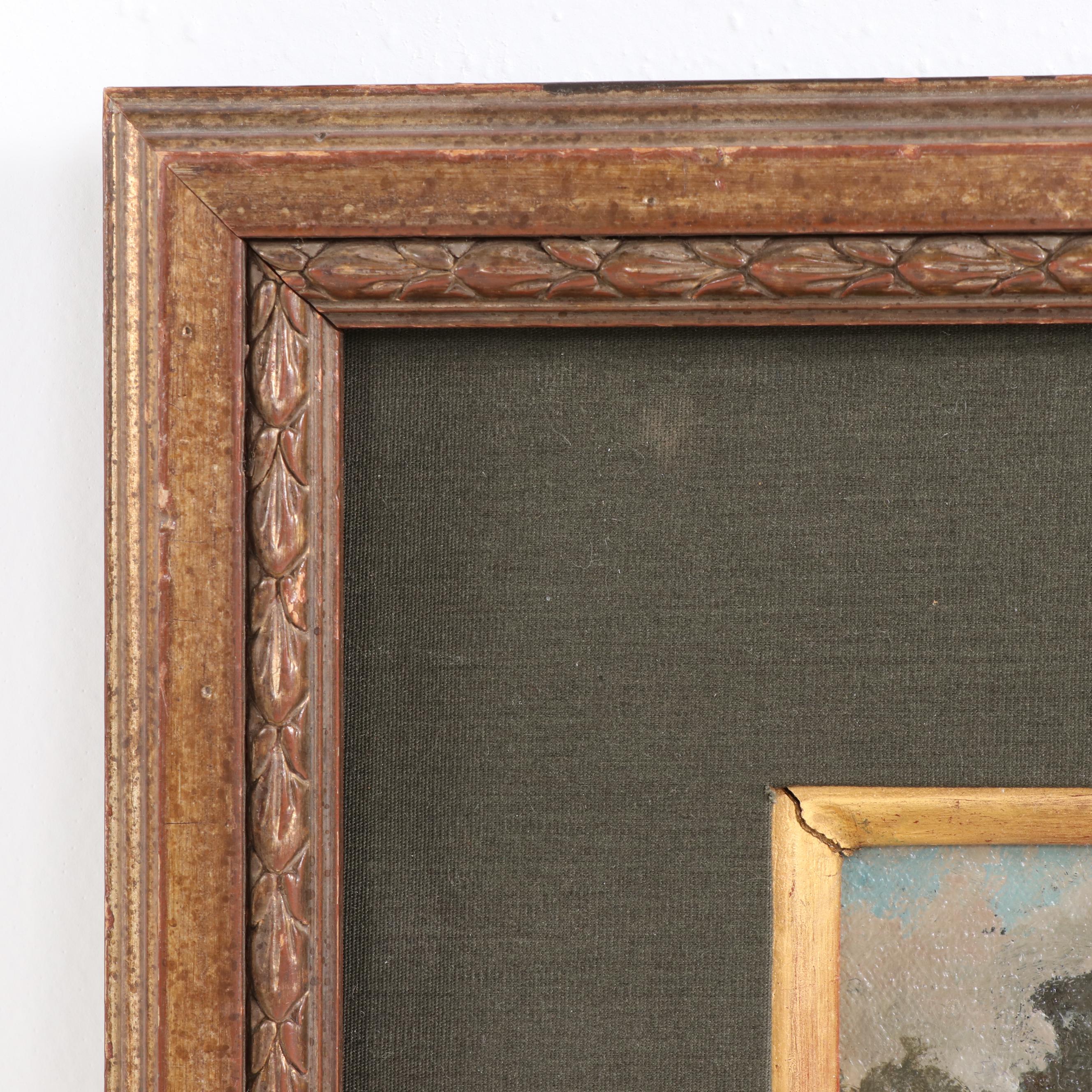 Stephen Woodburn Rural Landscape Oil Painting, Late 20th Century