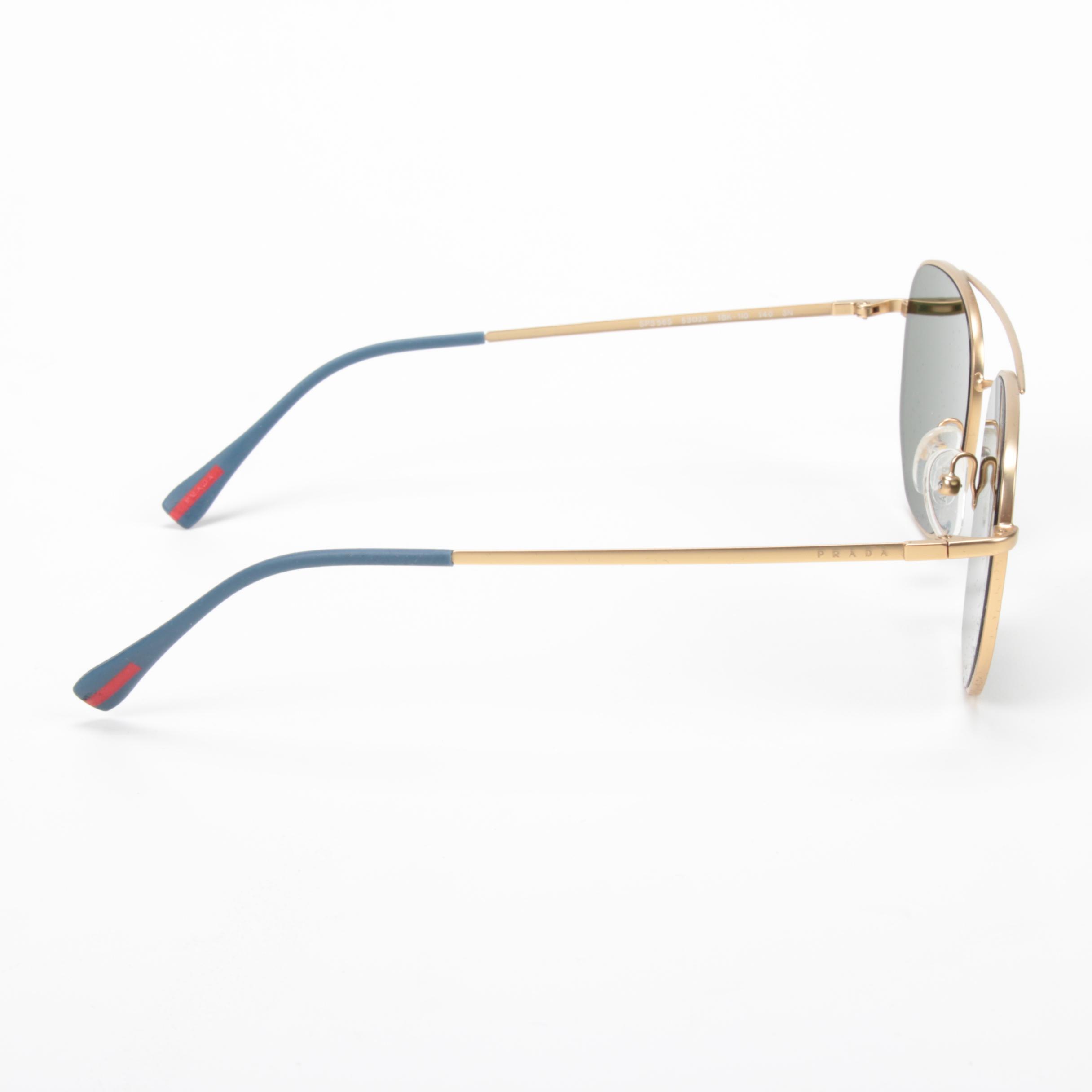 Prada Linea Rossa Pilot Sunglasses