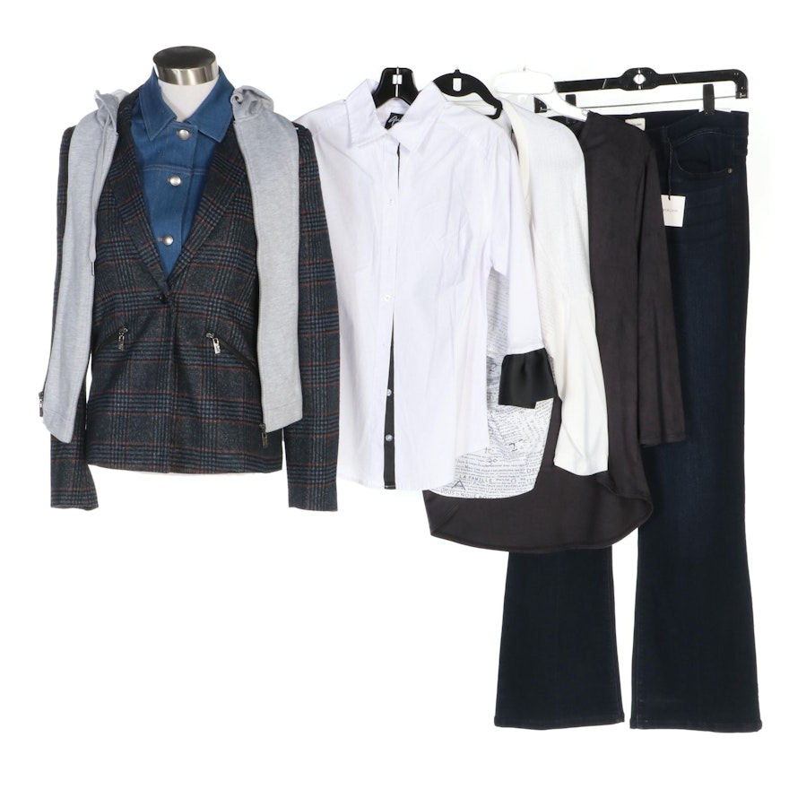 Hilary Radley Jacket with Sneak Peek, Last Tango, Zannza and Ann Lane Separates