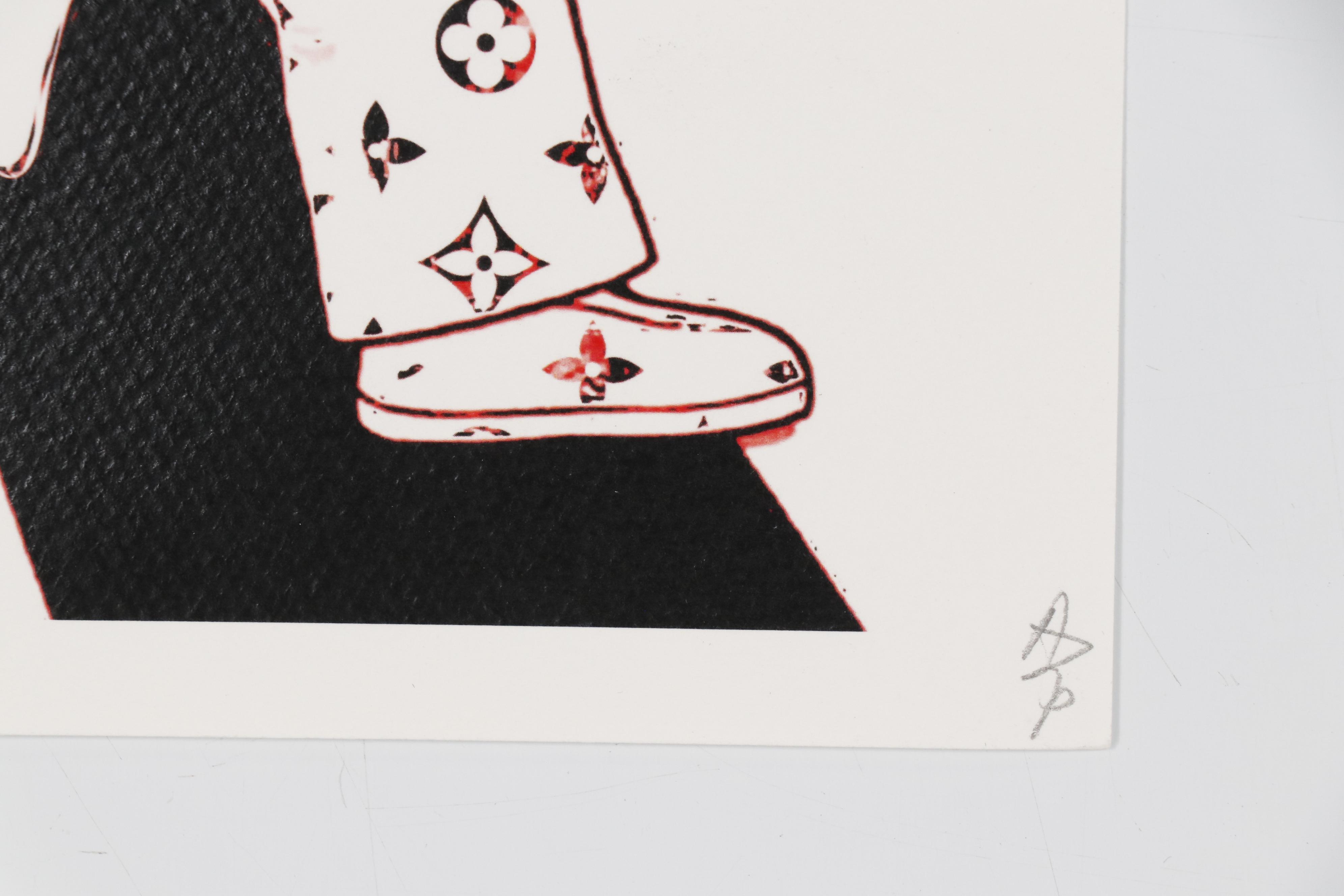 Death NYC Giclée "Family Drip Print Bk R"