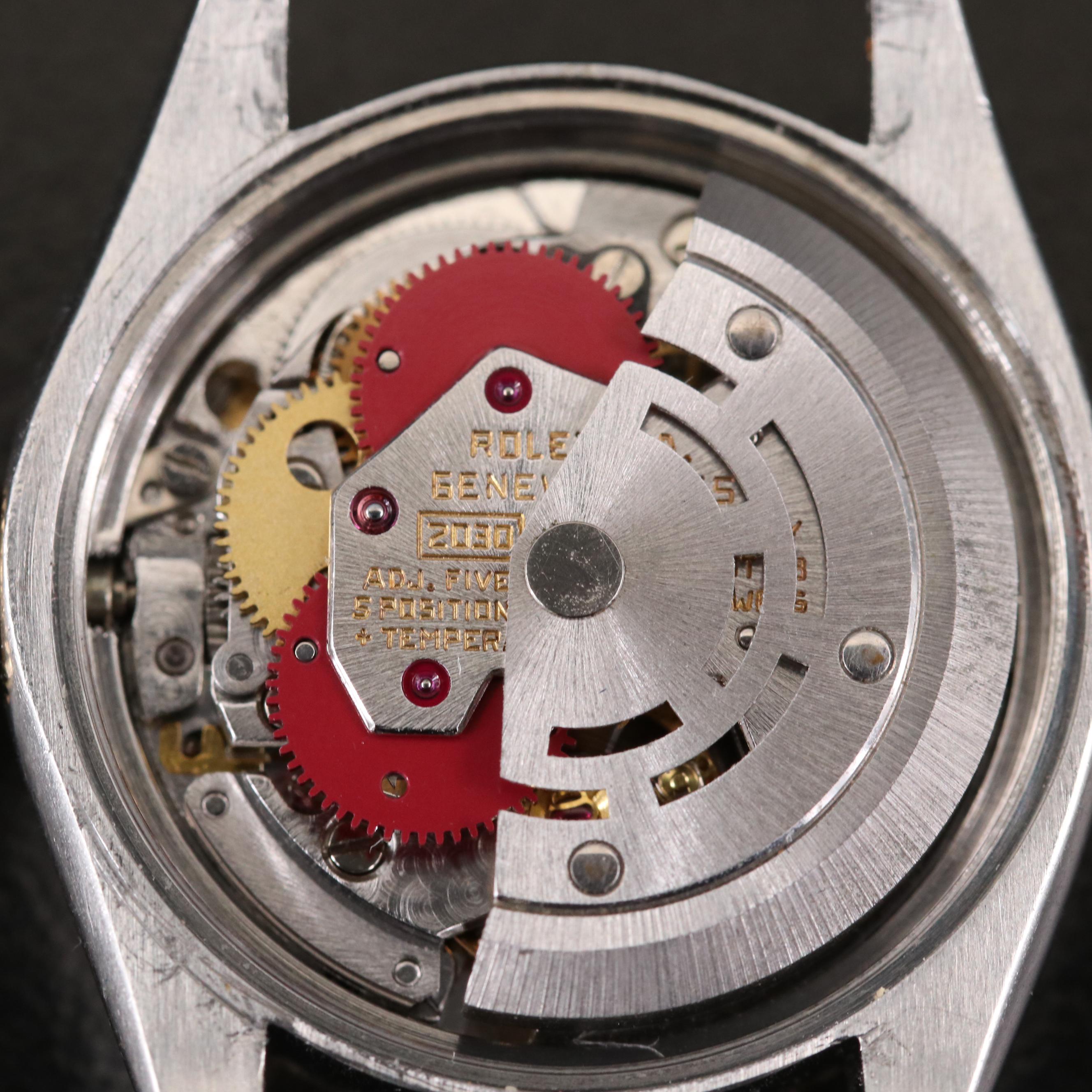 1981 Rolex Oyster Perpetual Stainless Steel and 18K Gold Watch