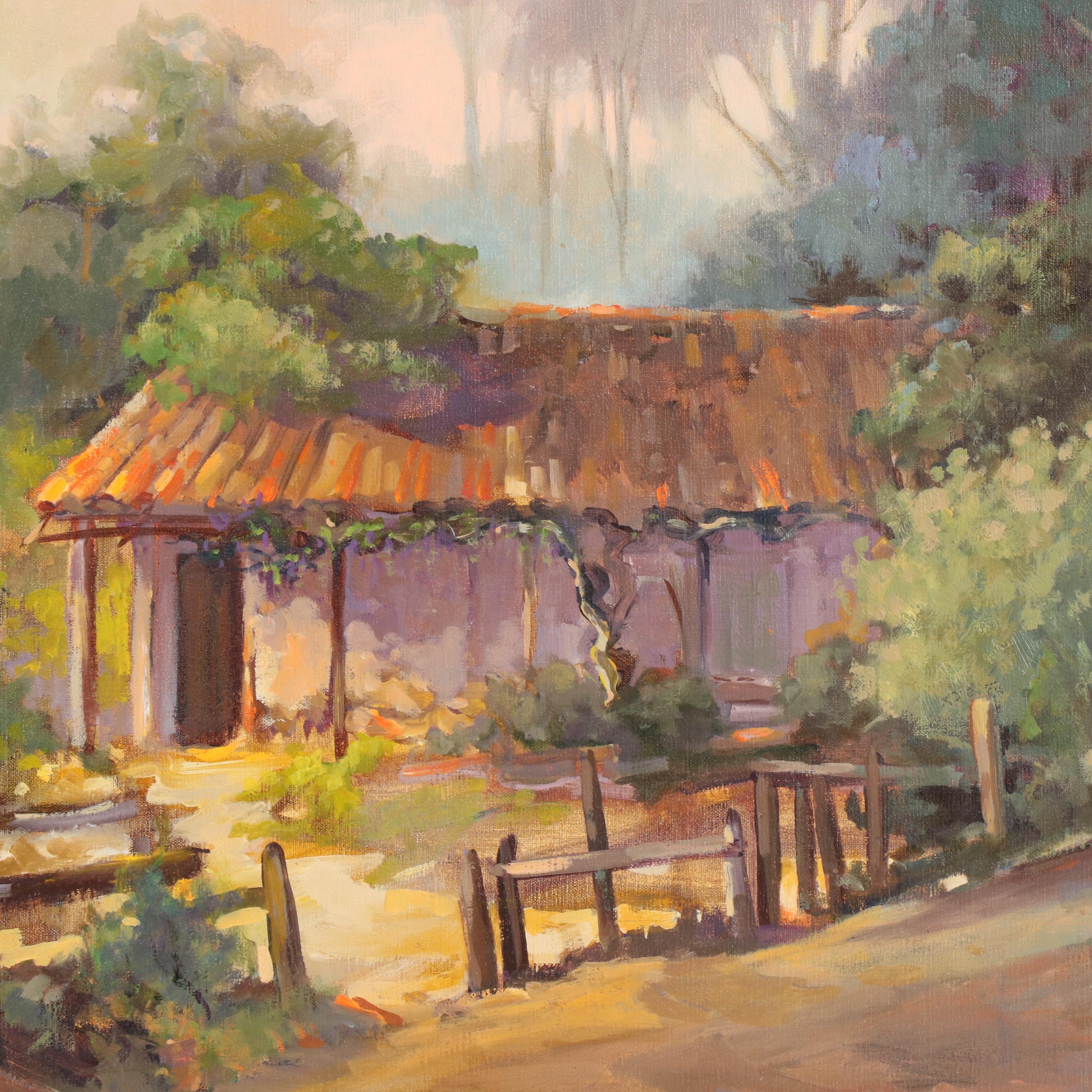 Peggy Sanders Oil Painting "Old Balcoff Adobe"