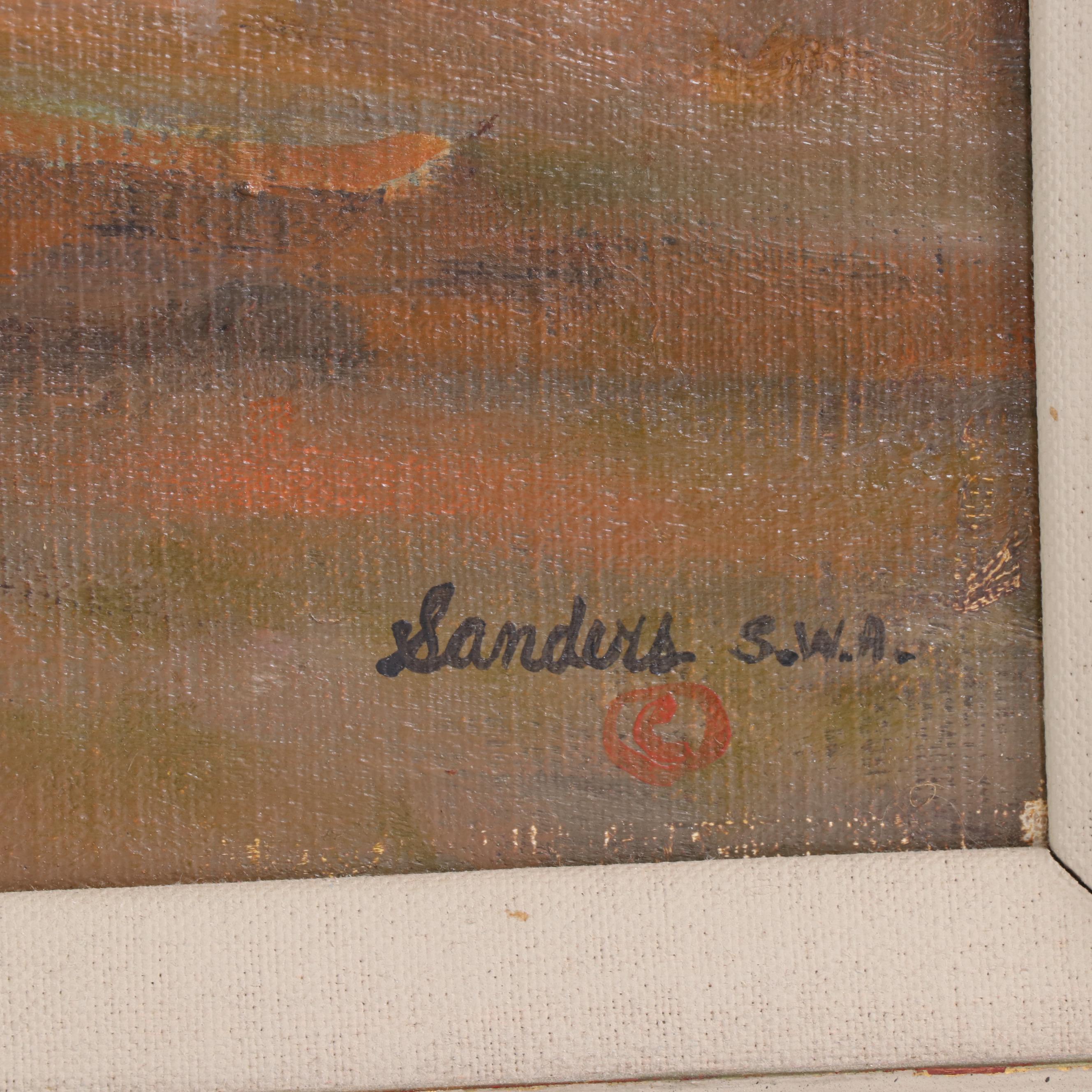 Peggy Sanders Oil Painting "Old Balcoff Adobe"