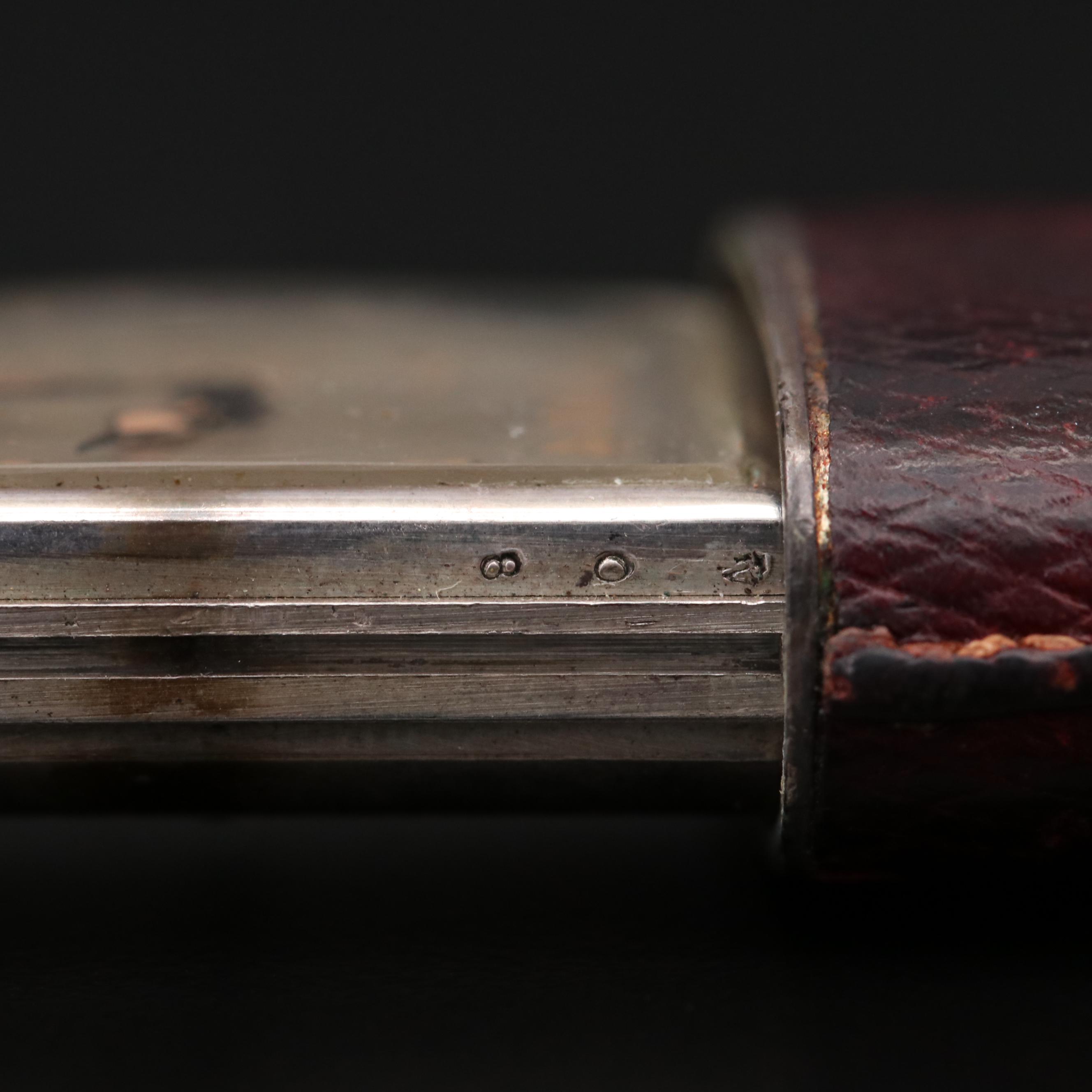 Movado "Ermeto" For J.E. Caldwell & Co. Sterling Silver Purse Watch, Vintage