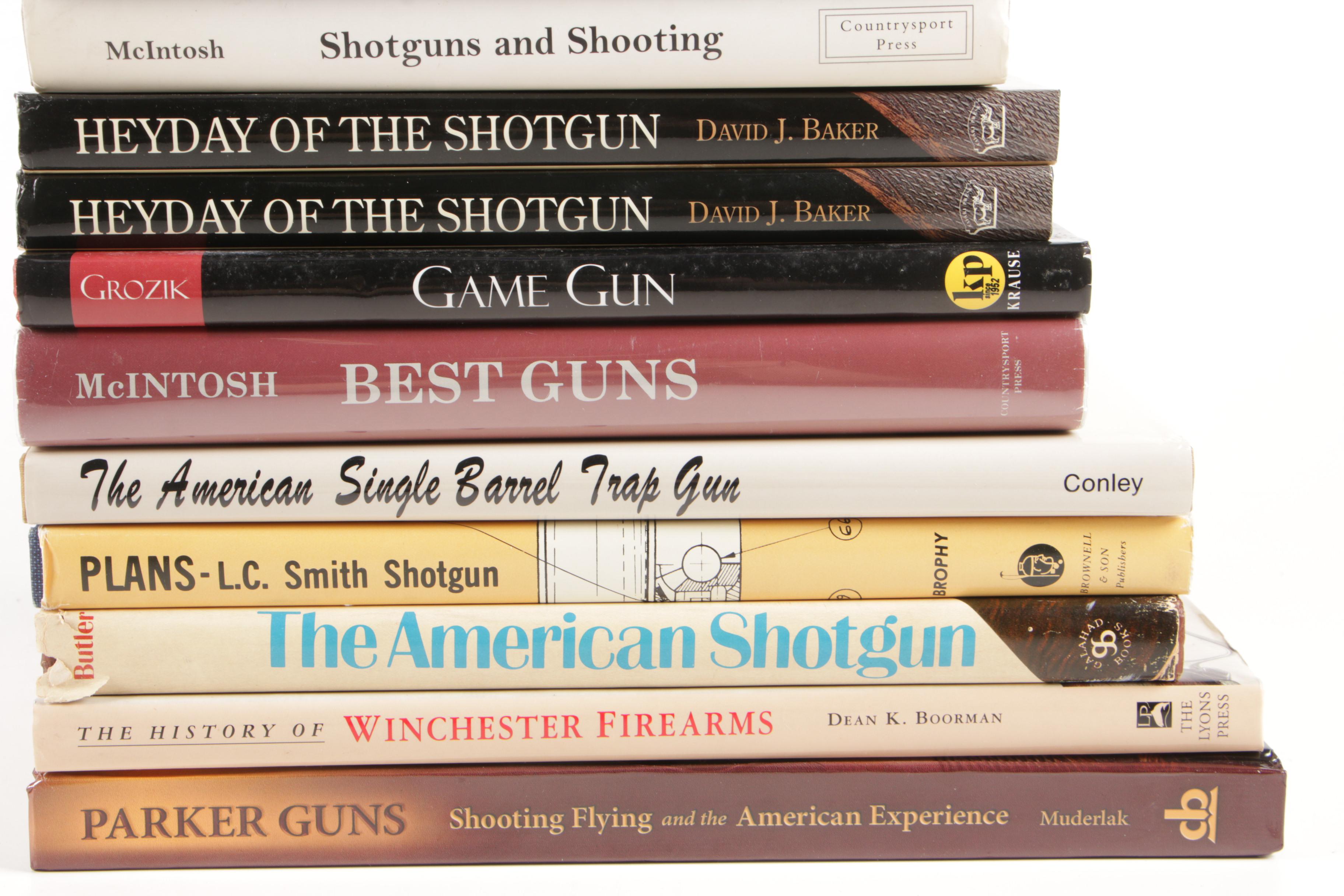 "Glock: The Rise of America's Gun" with Other Firearm Books including Signed