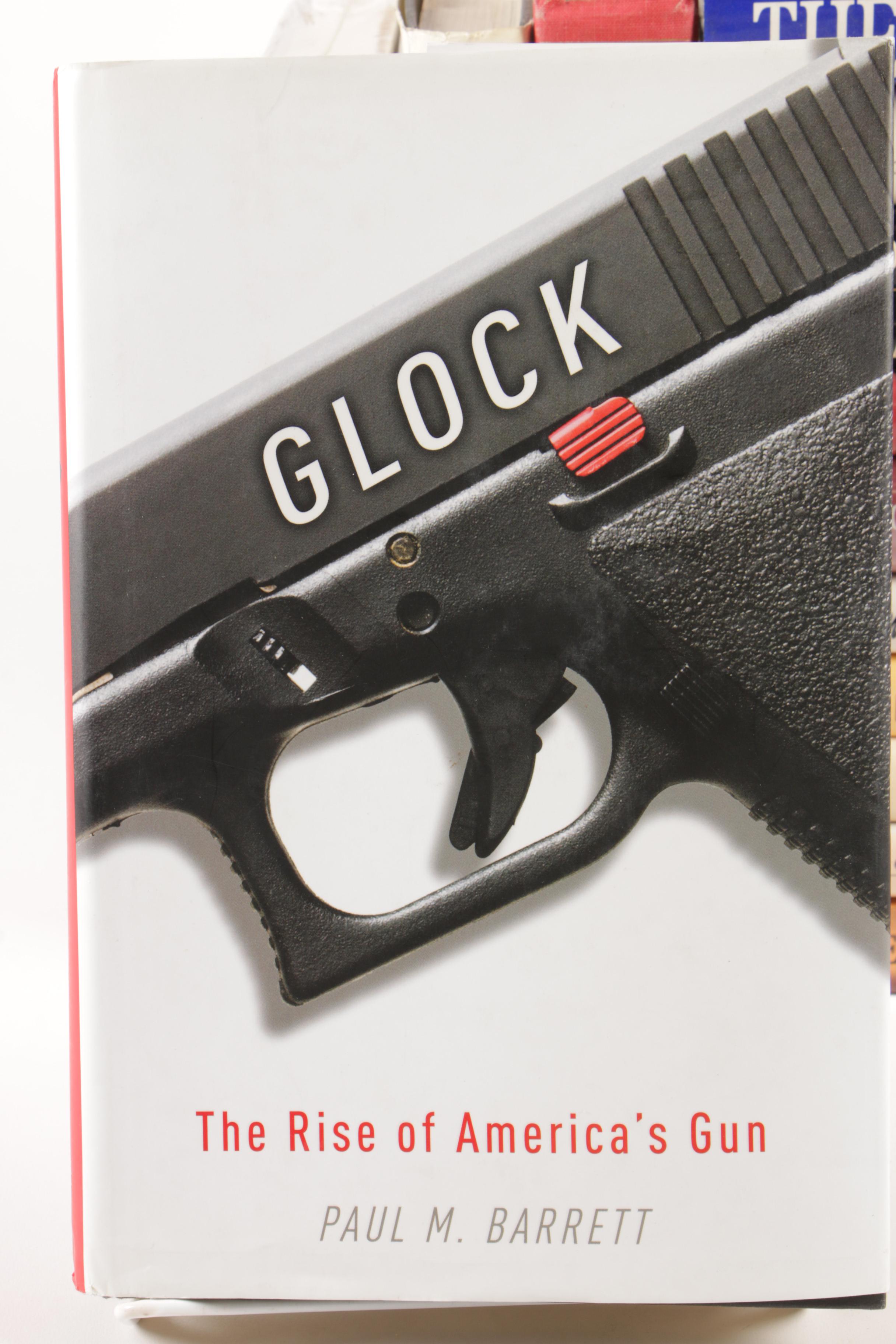 "Glock: The Rise of America's Gun" with Other Firearm Books including Signed