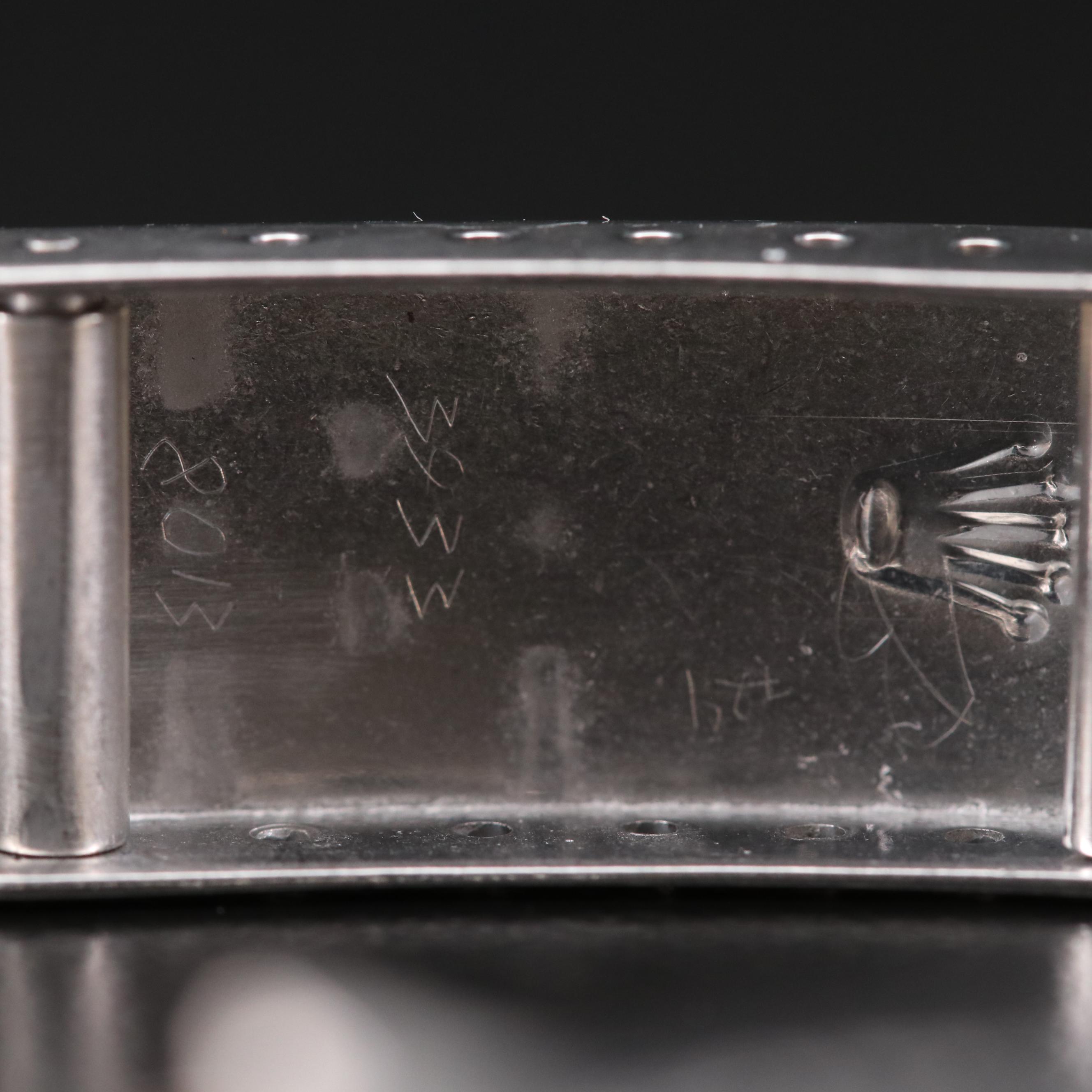 Stainless Steel and 18K Gold Rolex Oyster Perpetual Automatic Watch, 1986