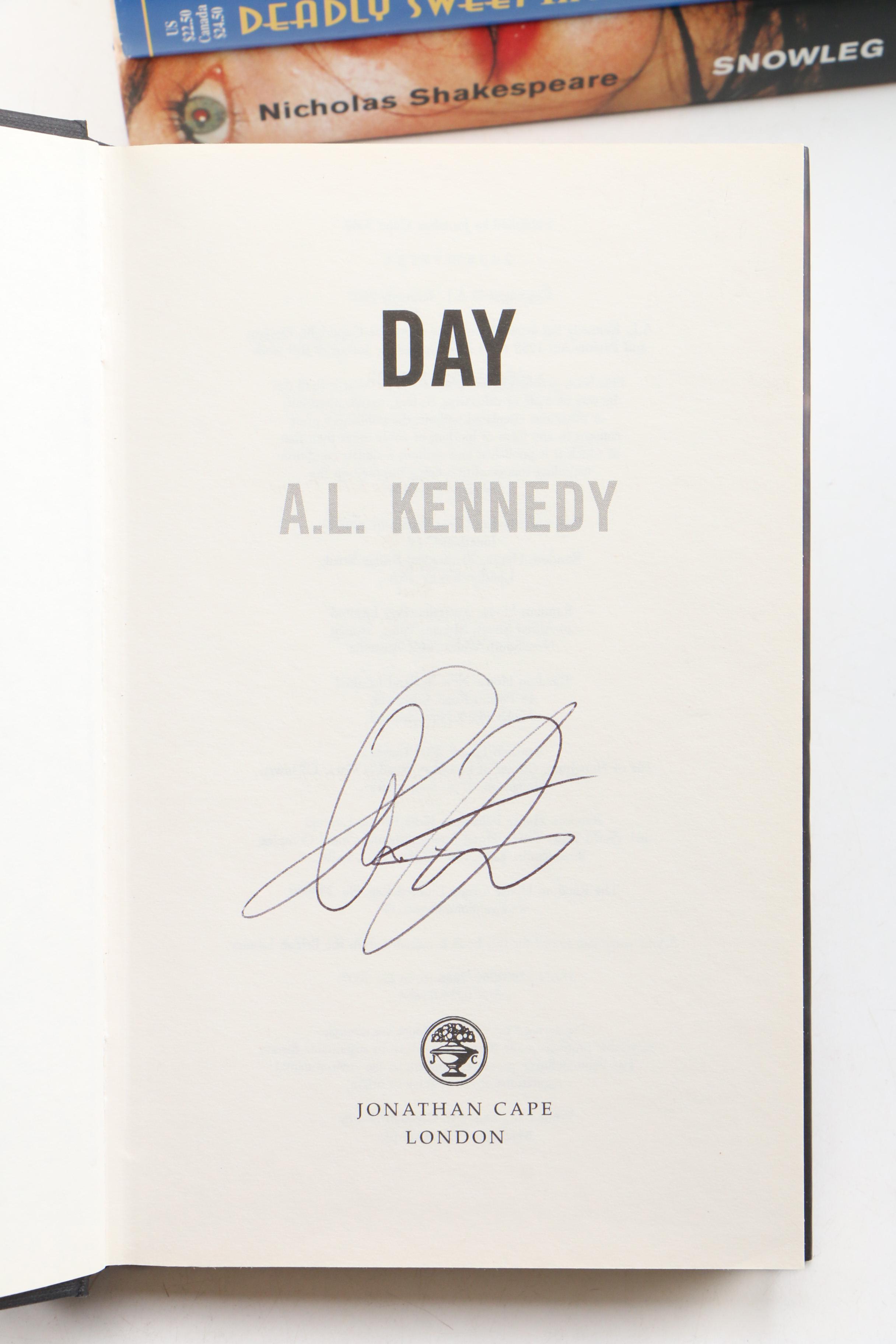 Signed First Editions by Various Authors and Genres