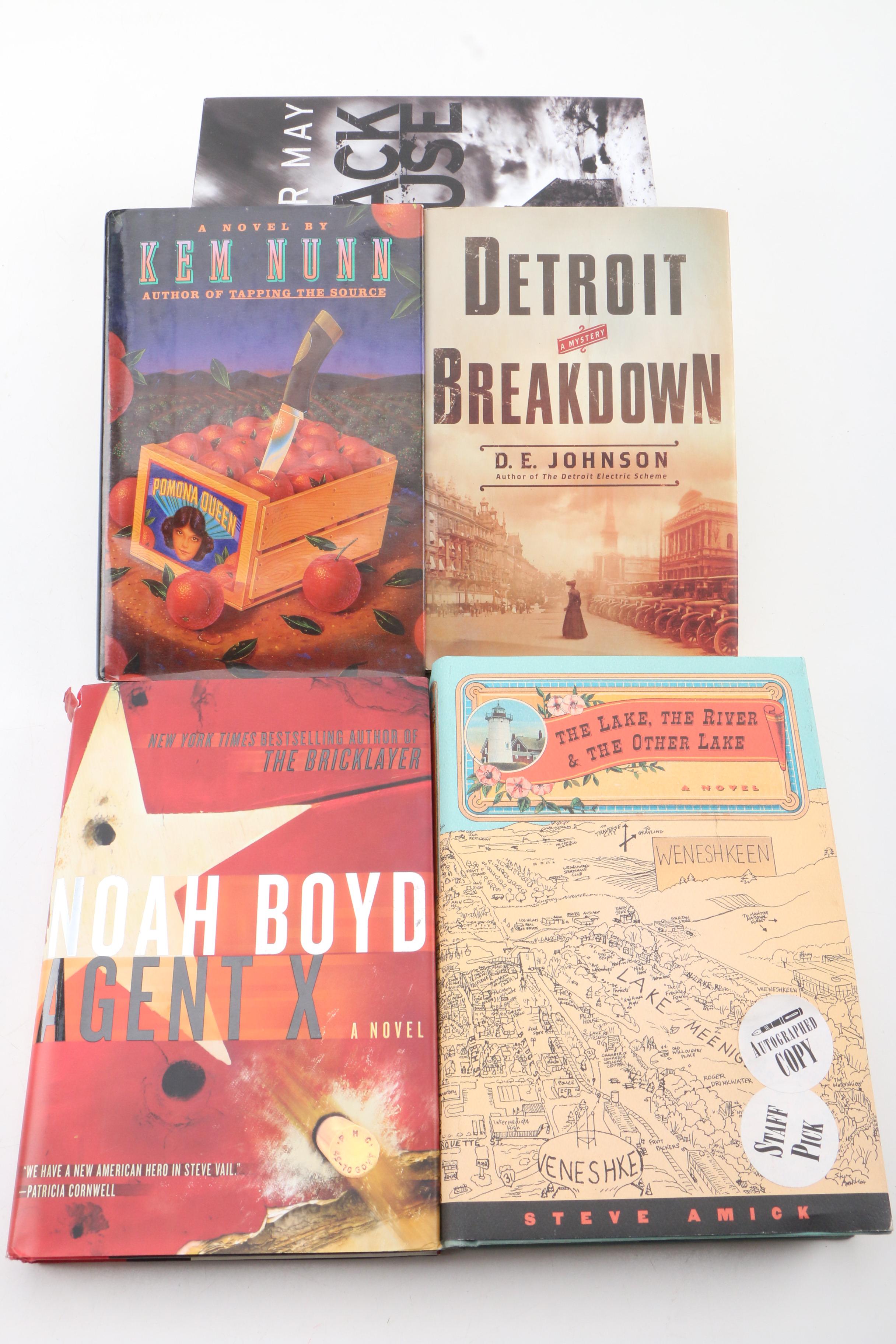 Signed First Editions by Various Authors and Genres