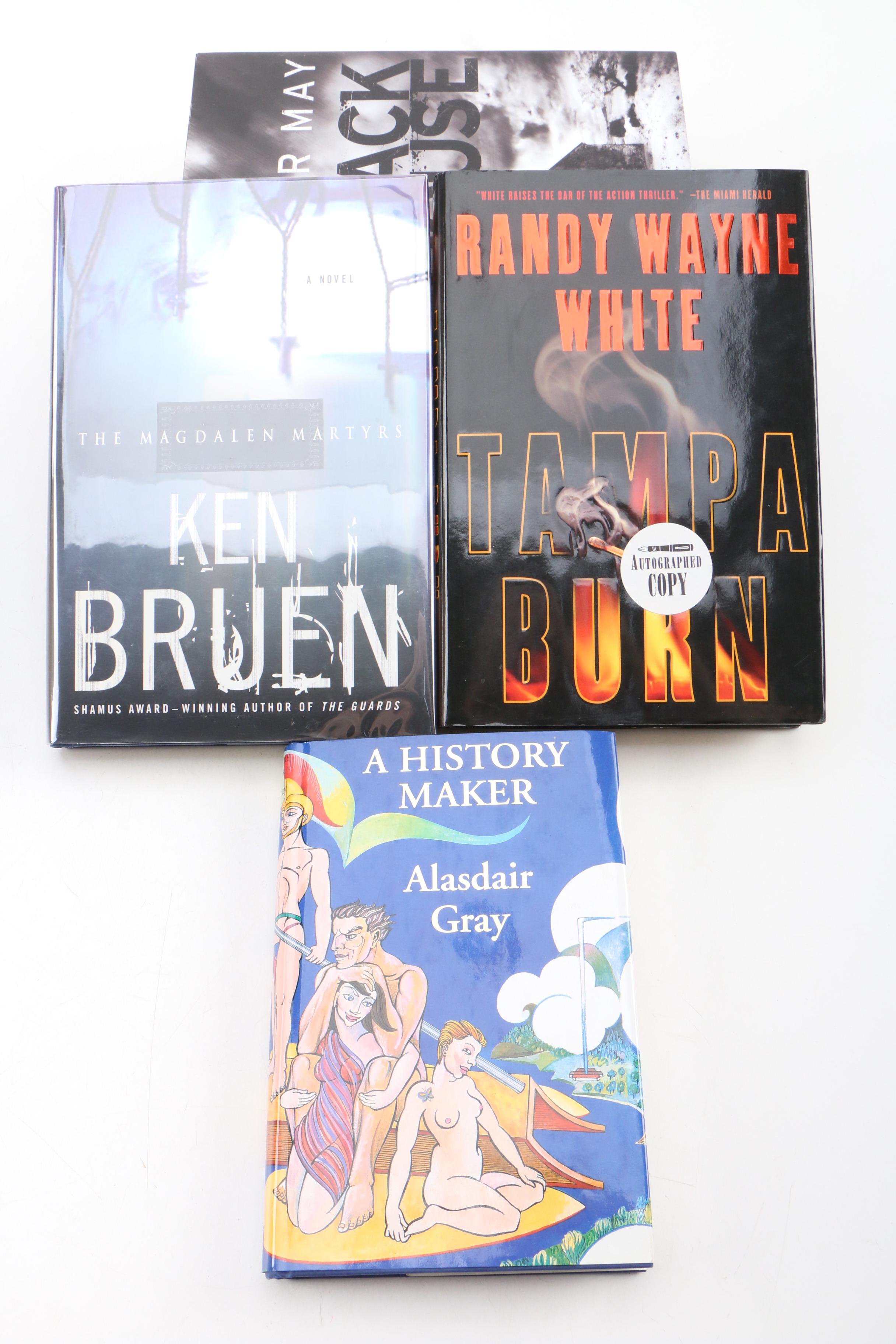 Signed First Editions by Various Authors and Genres