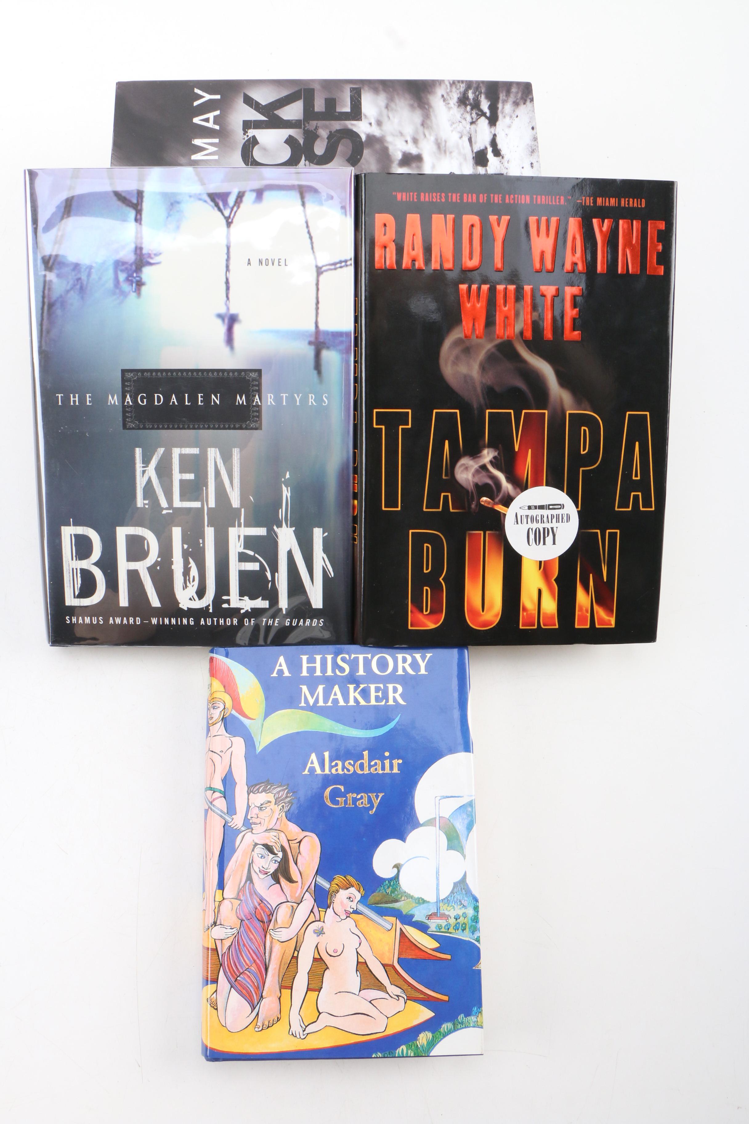 Signed First Editions by Various Authors and Genres