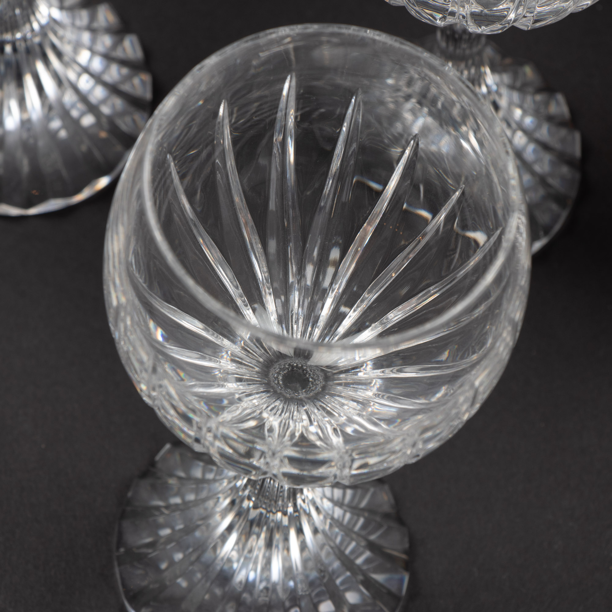 Baccarat Crystal "Massena" Claret Wine Glasses