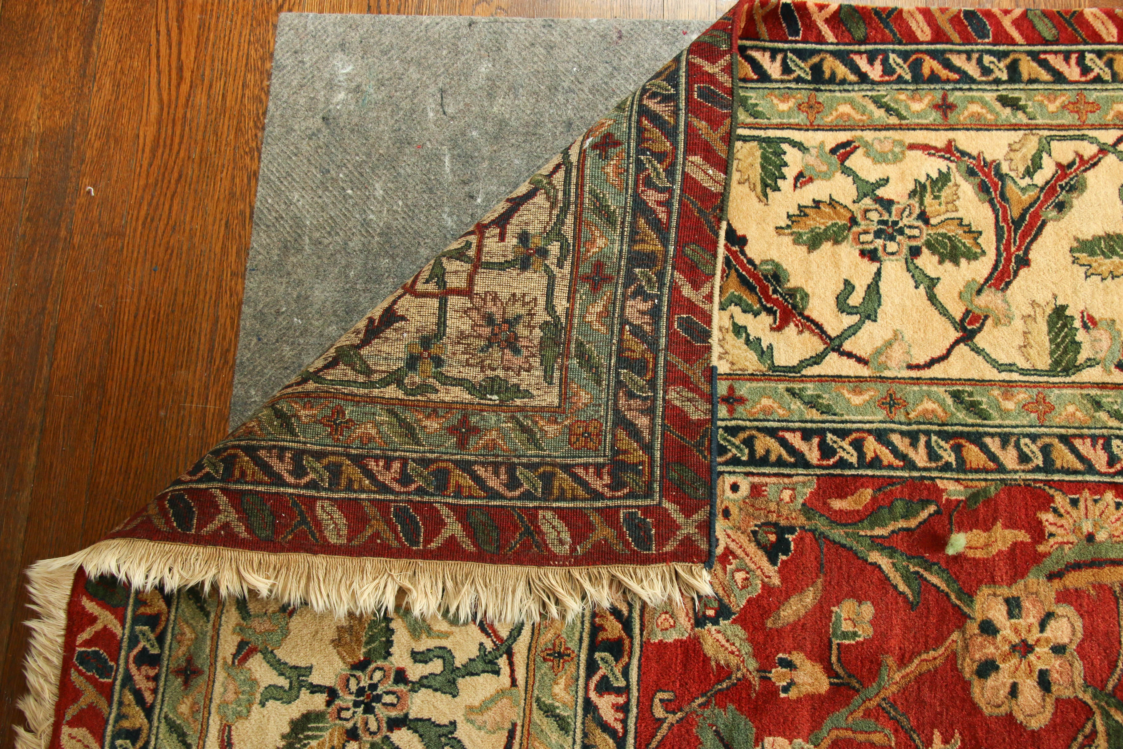 11'9 x 15'4 Hand-Knotted Indian Wool Area Rug from The Rug Gallery