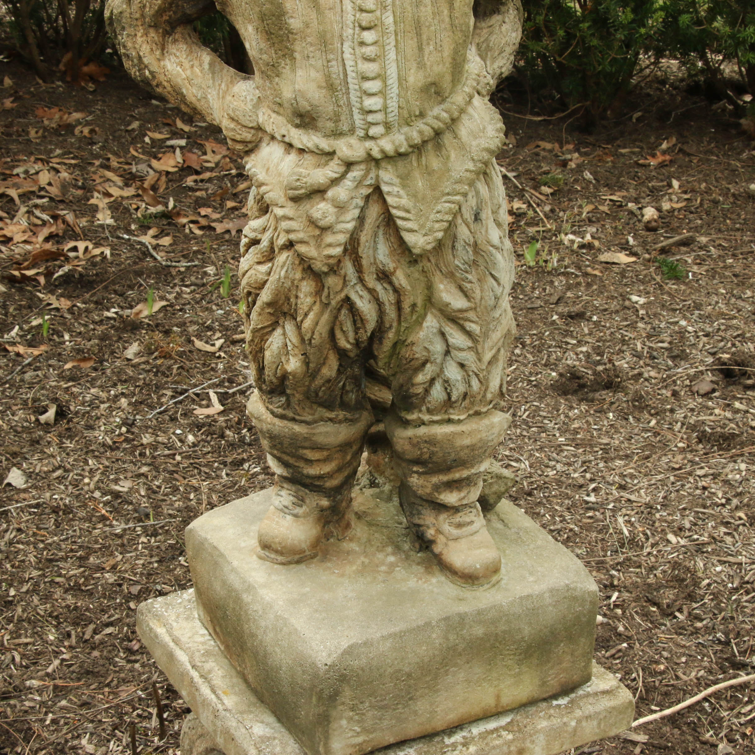 Puss in Boots Concrete Garden Statue