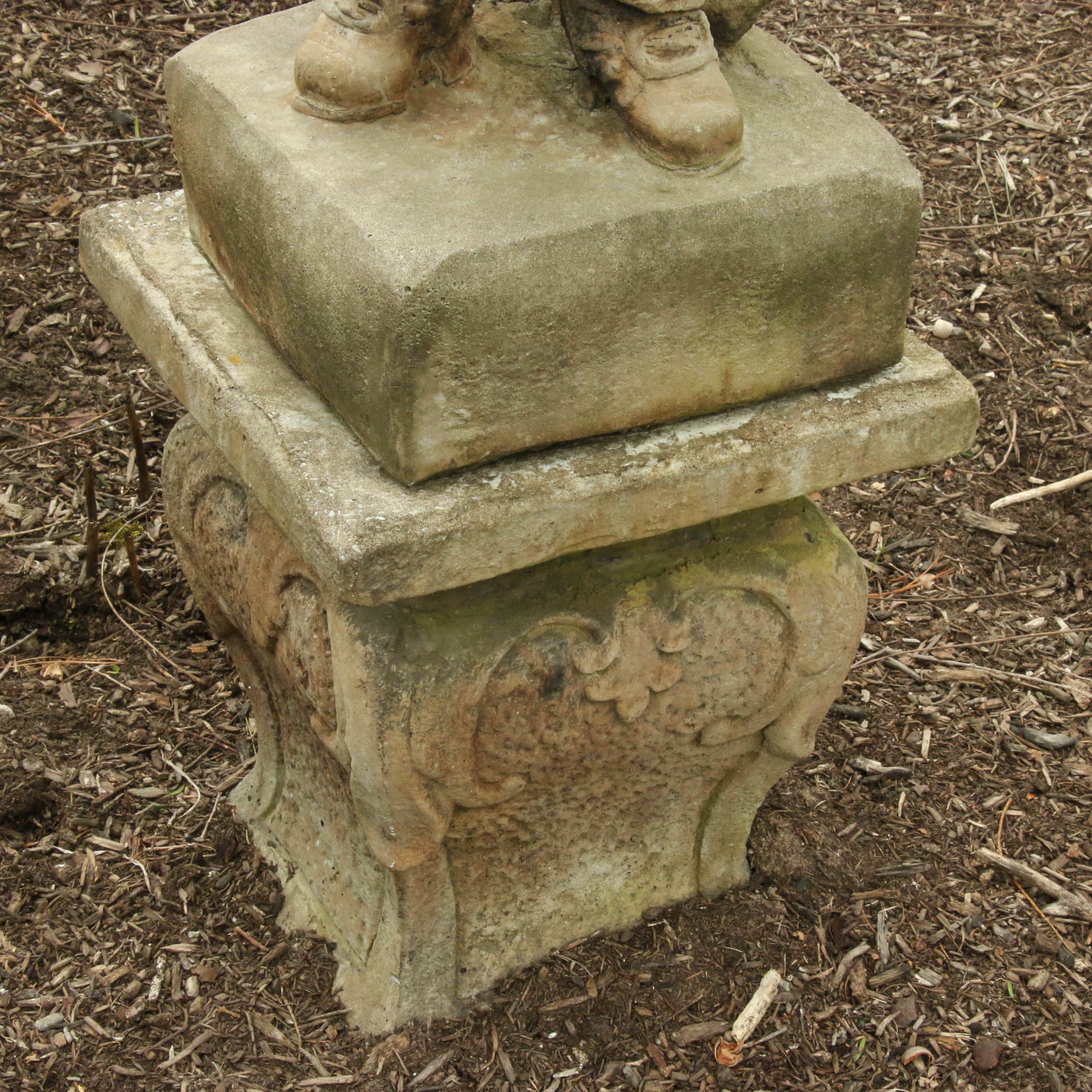 Puss in Boots Concrete Garden Statue