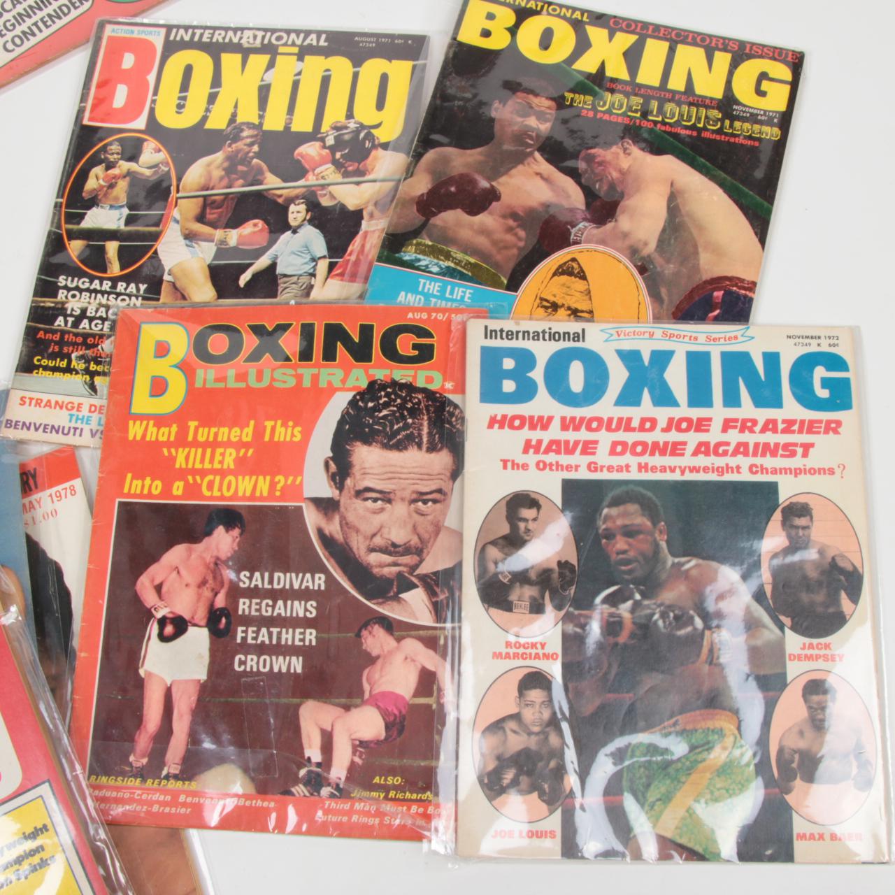Boxing Magazines, 1970-1980