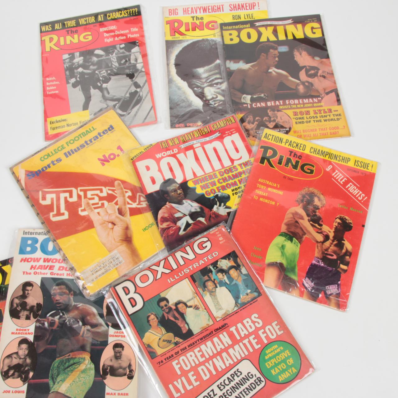 Boxing Magazines, 1970-1980