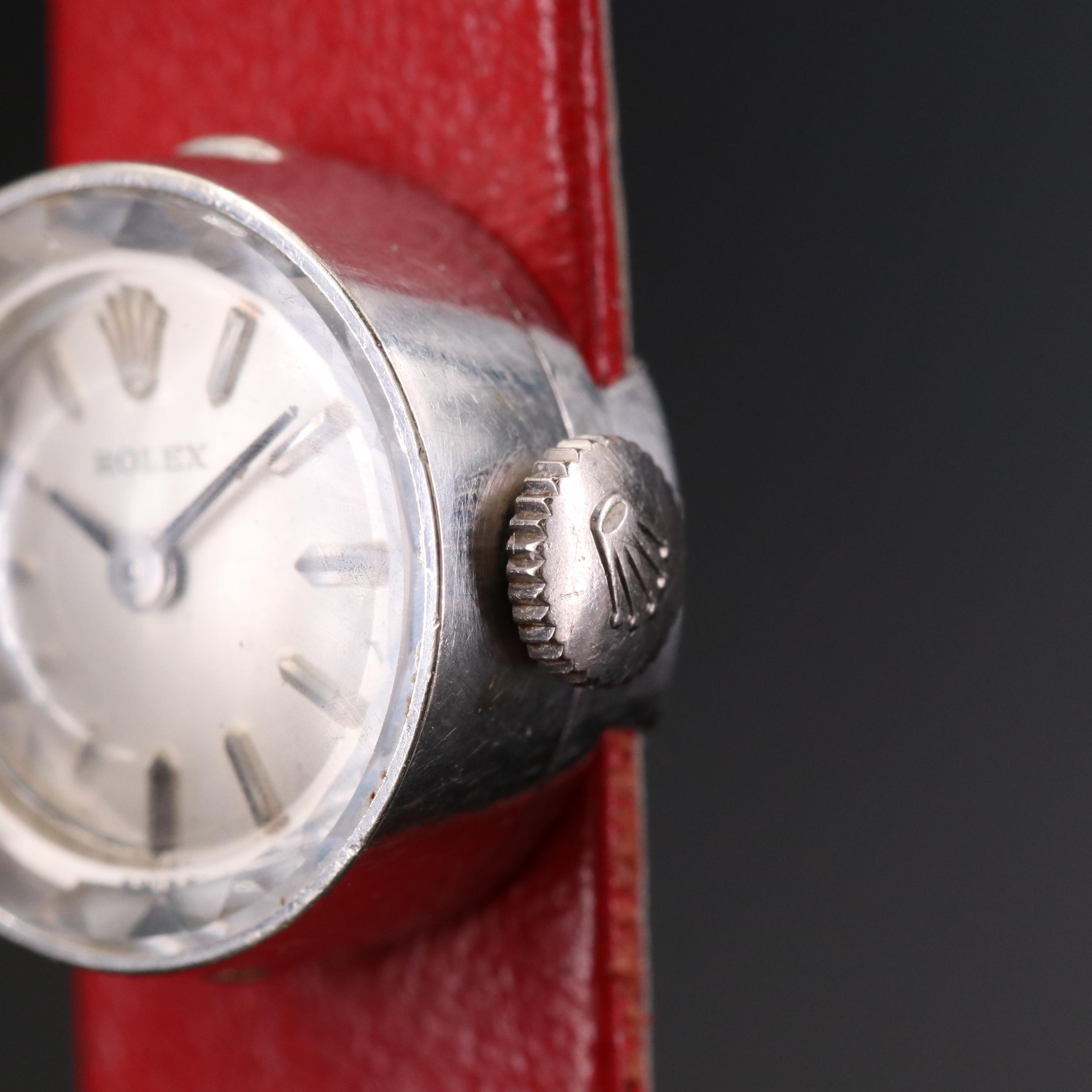 Pair of Rolex Orchid Chameleon  Watches in 18K Yellow and 14K White Gold