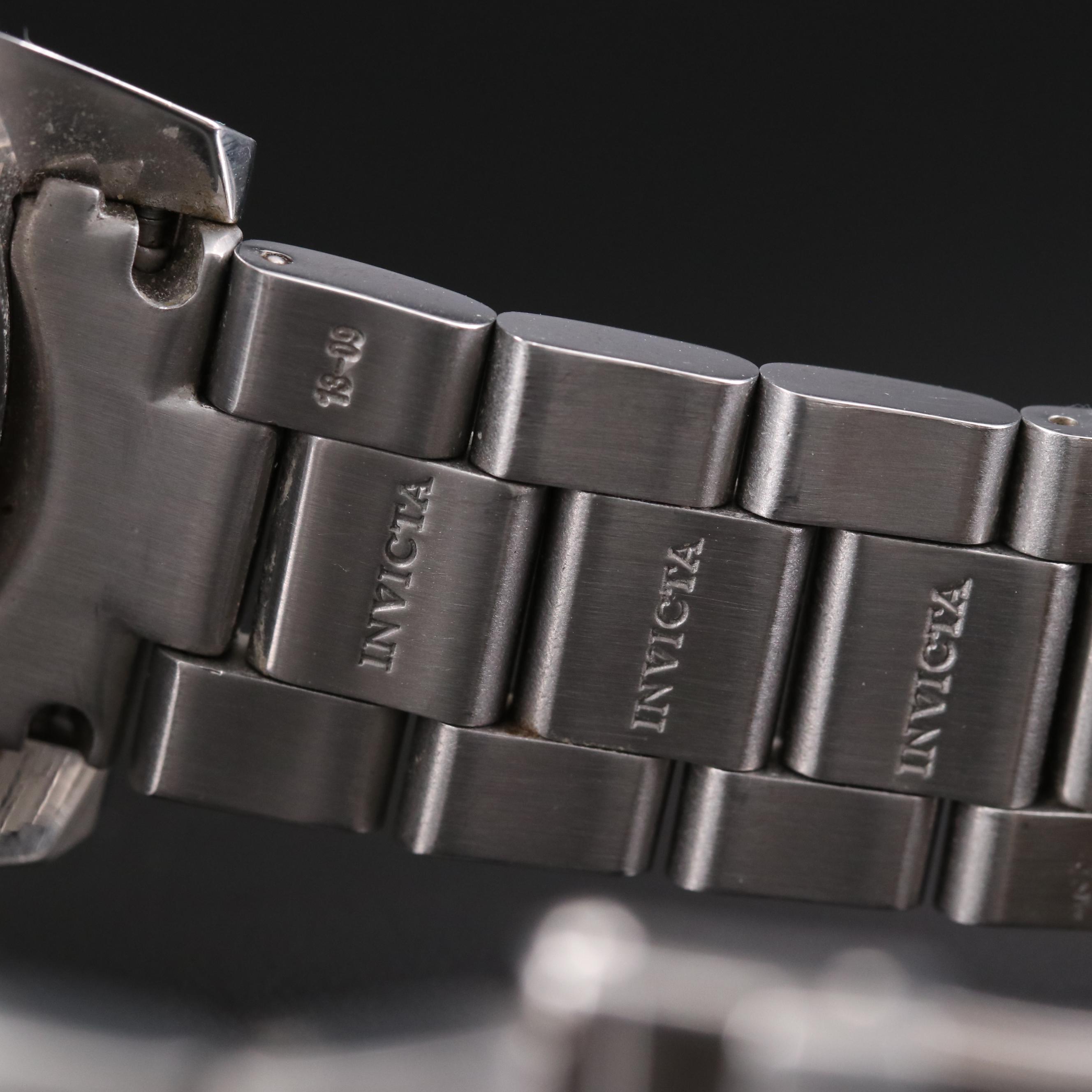 Invicta Gand Diver 10 Year Anniversary Stainless Steel Automatic Watch