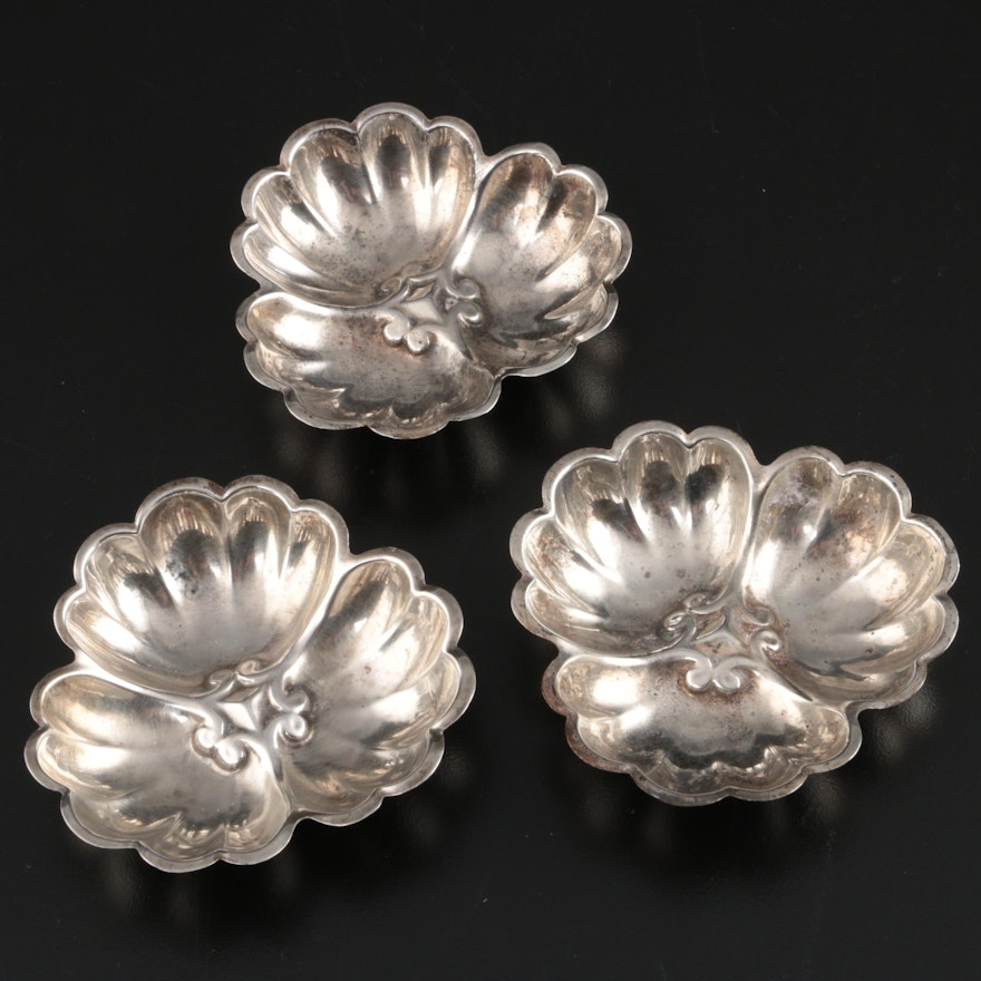 Frank W. Smith Silver Co. Sterling Silver Individual Nut Bowls, 1886–1958