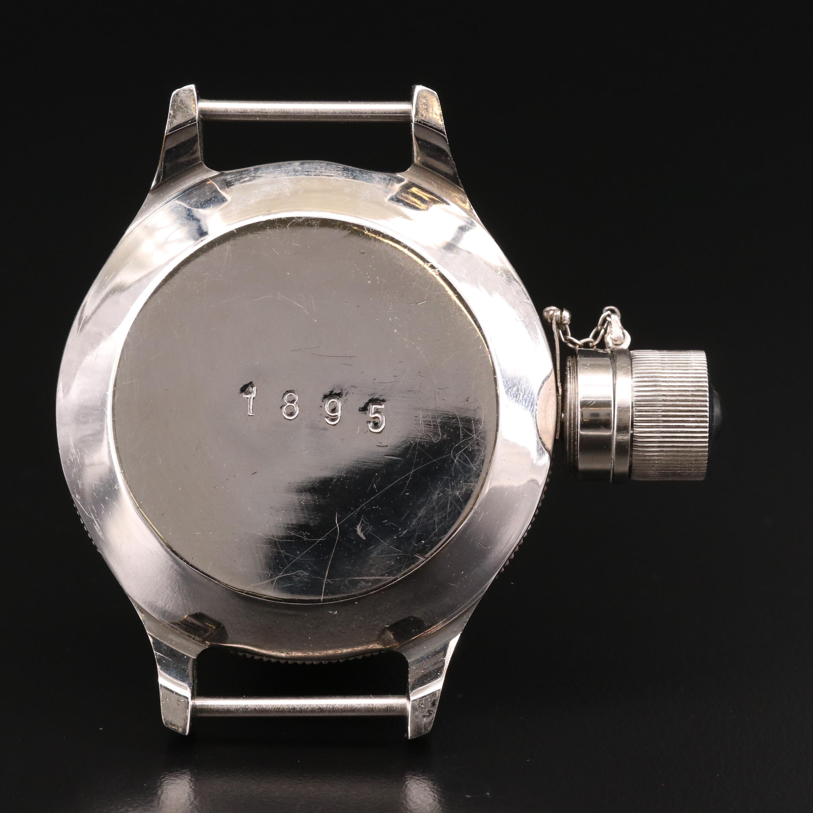 Vintage Zlatoust 191-CHS Soviet Military Stainless Steel Dive Watch