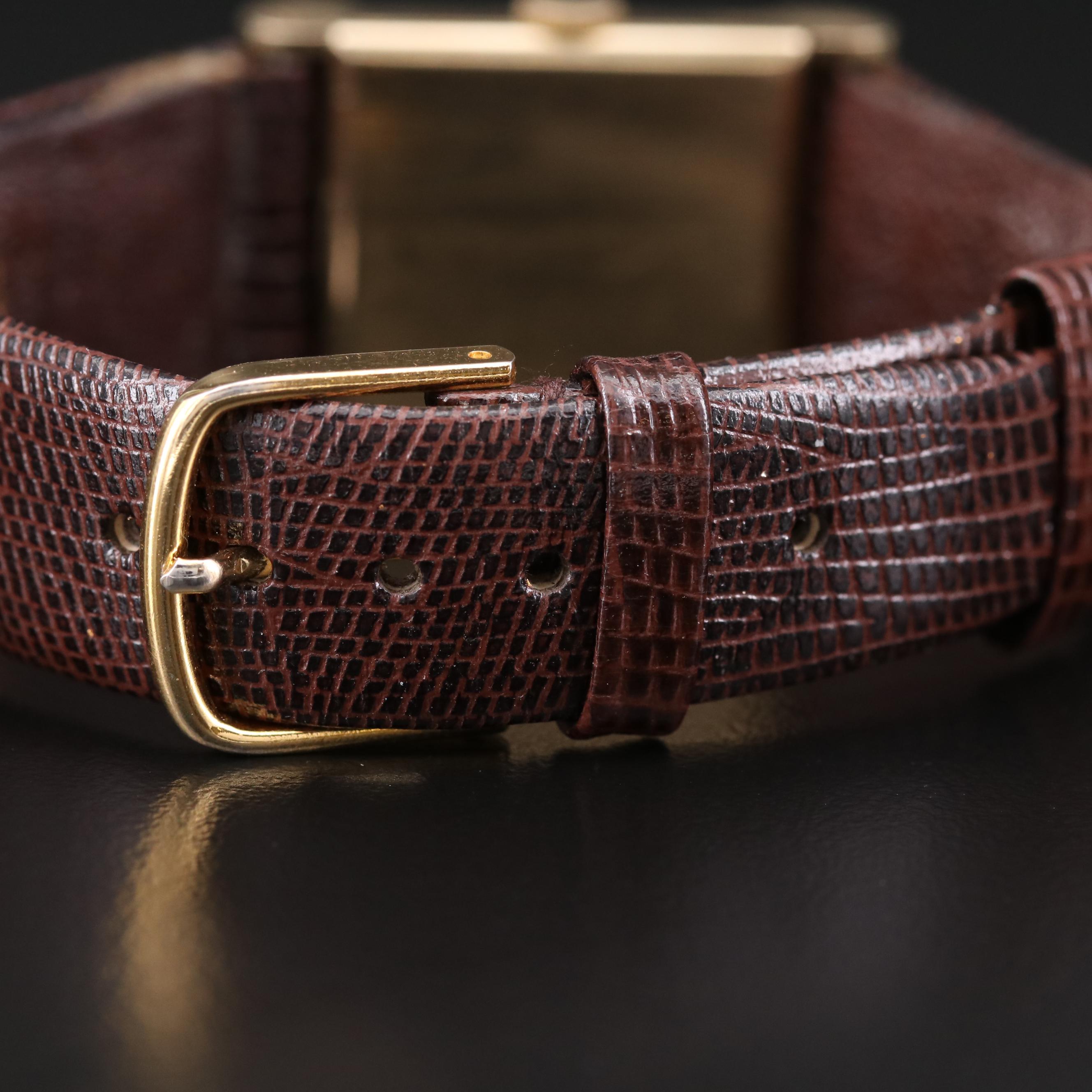 Wittnauer 14K Gold Stem Wind Watch, Circa 1950