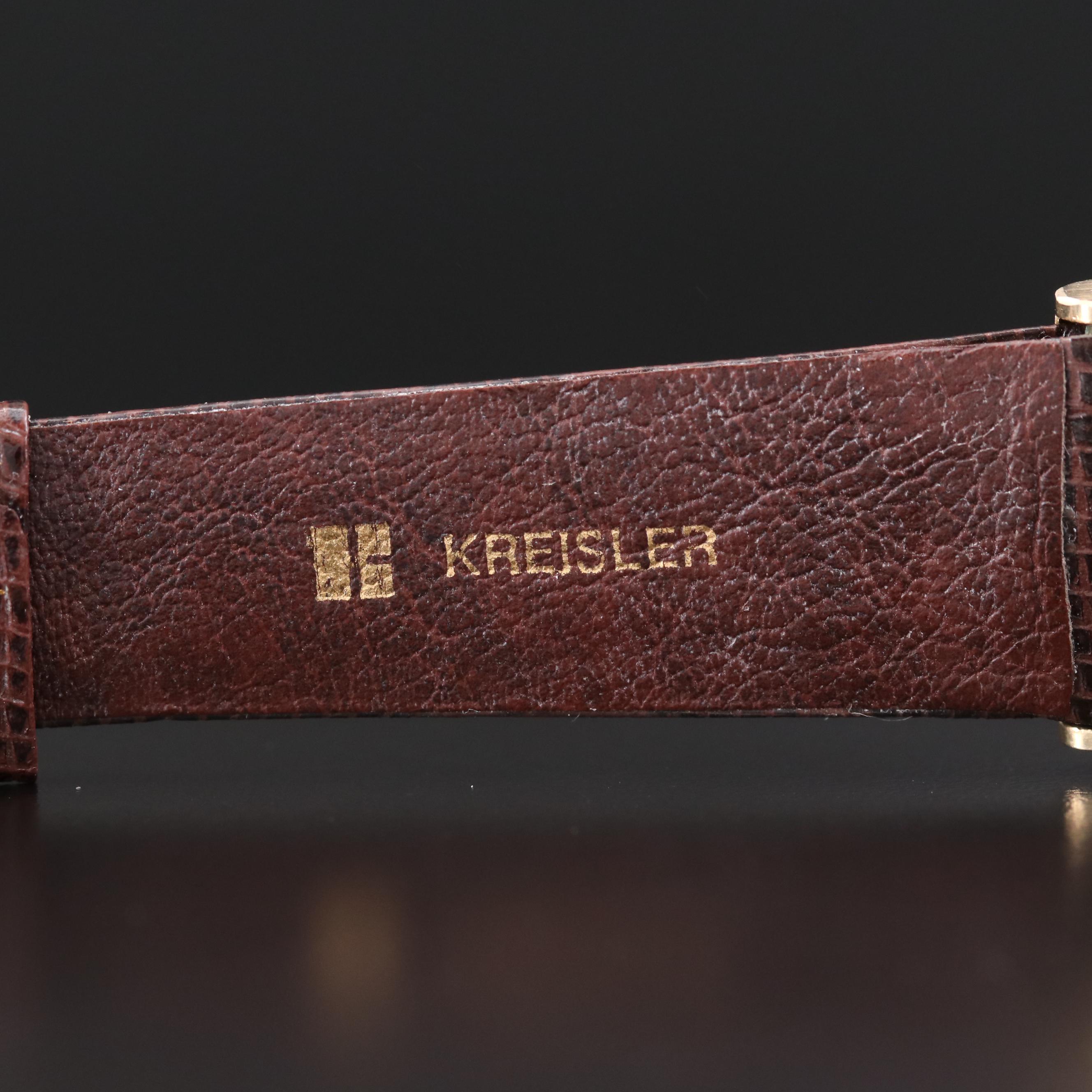 Wittnauer 14K Gold Stem Wind Watch, Circa 1950