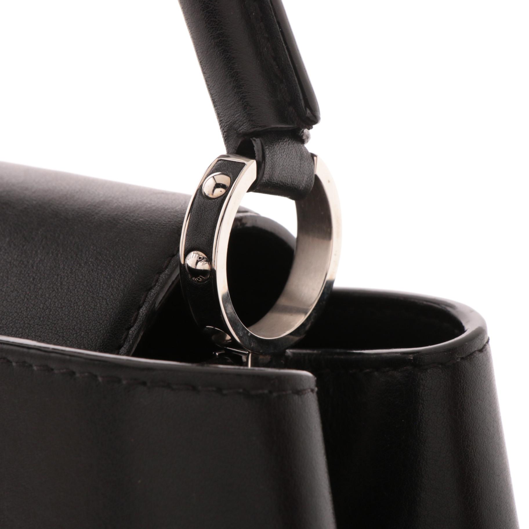 Louis Vuitton Limited Edition City Beaded Leather Capucines BB Bag