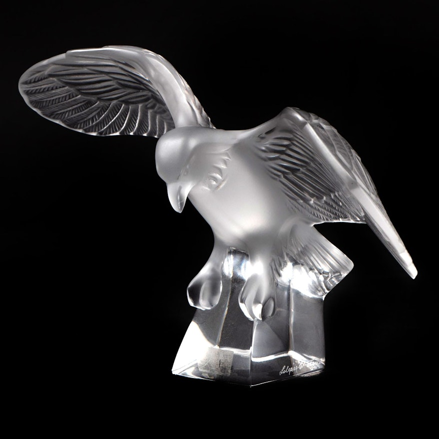Lalique Crystal "Eagle" Figurine