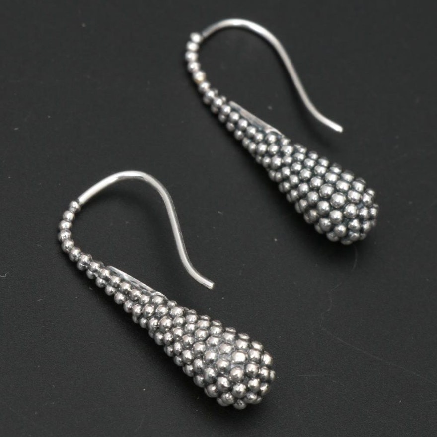 Lagos Sterling Silver Cluster Teardrop Earrings