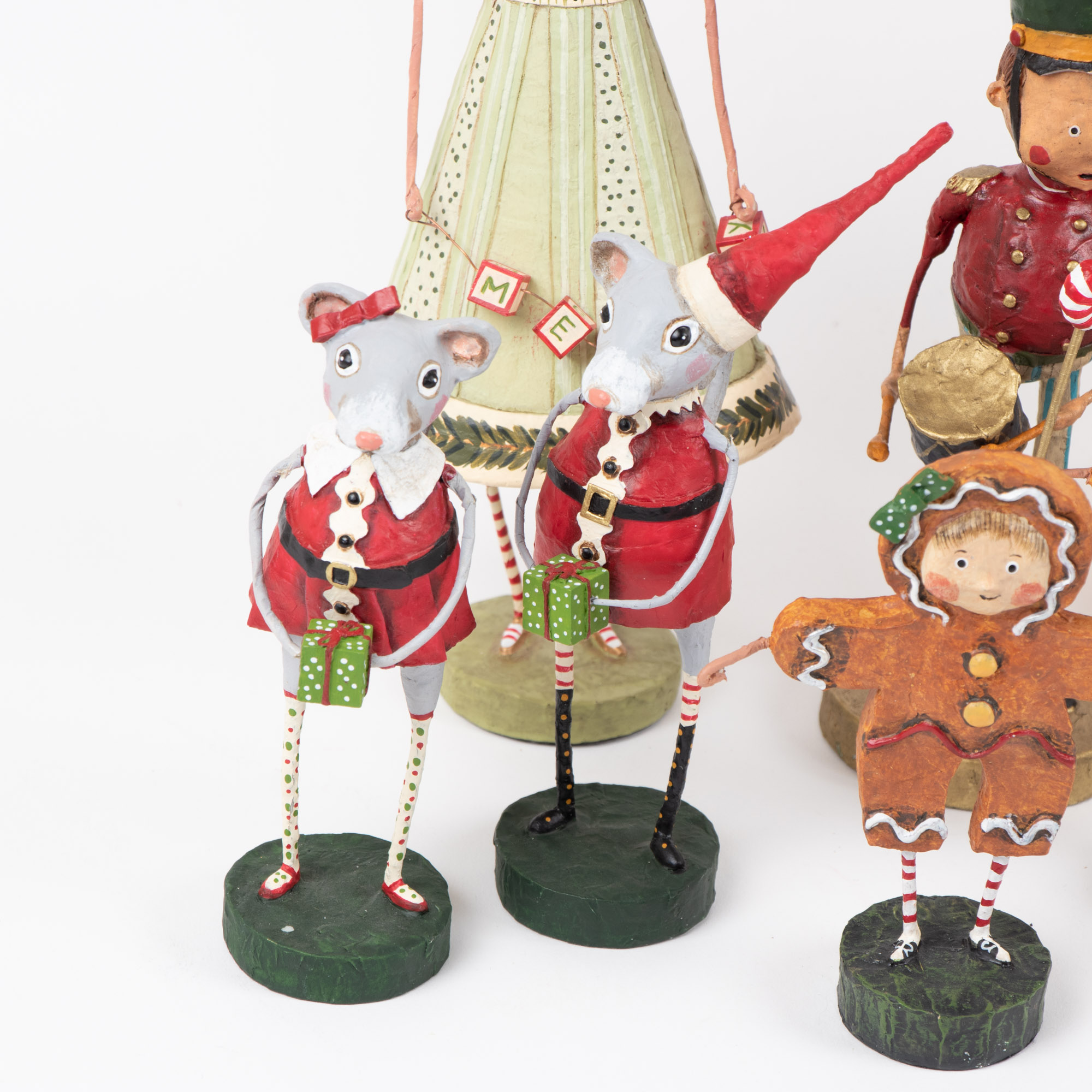 Lori Mitchell Resin Christmas Figurines