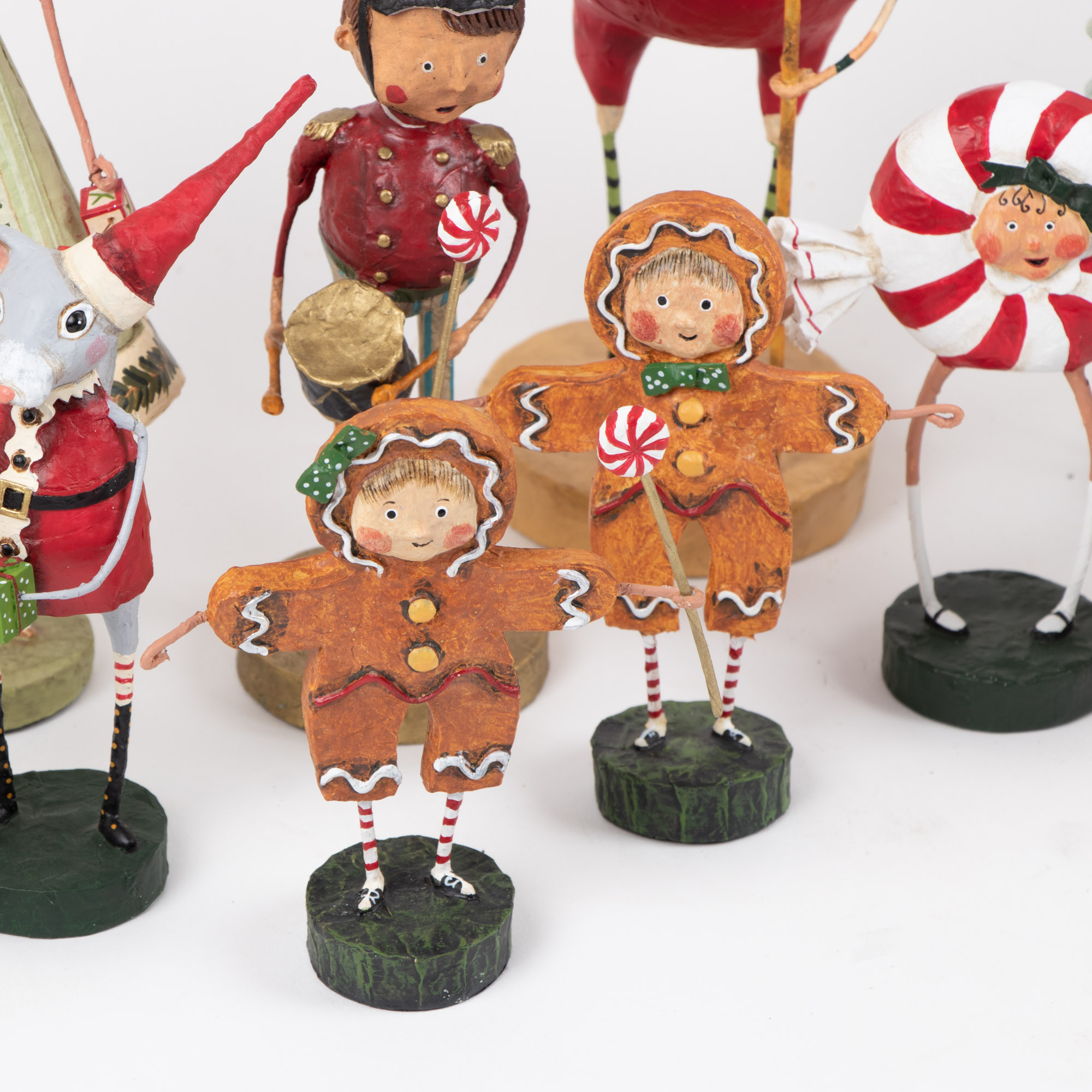 Lori Mitchell Resin Christmas Figurines
