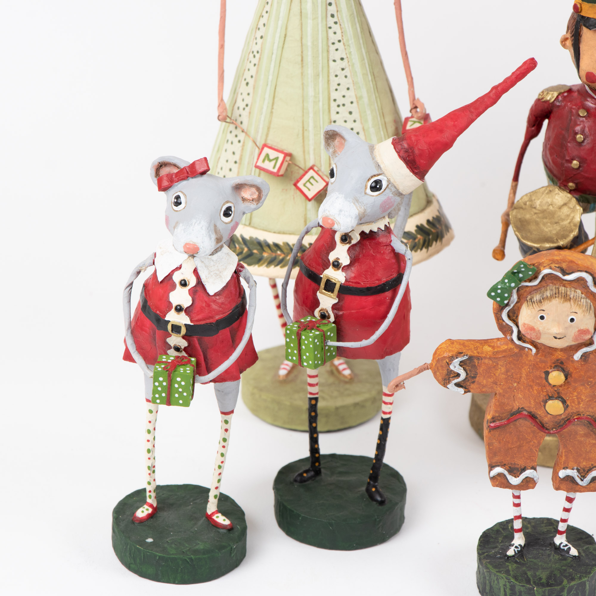 Lori Mitchell Resin Christmas Figurines