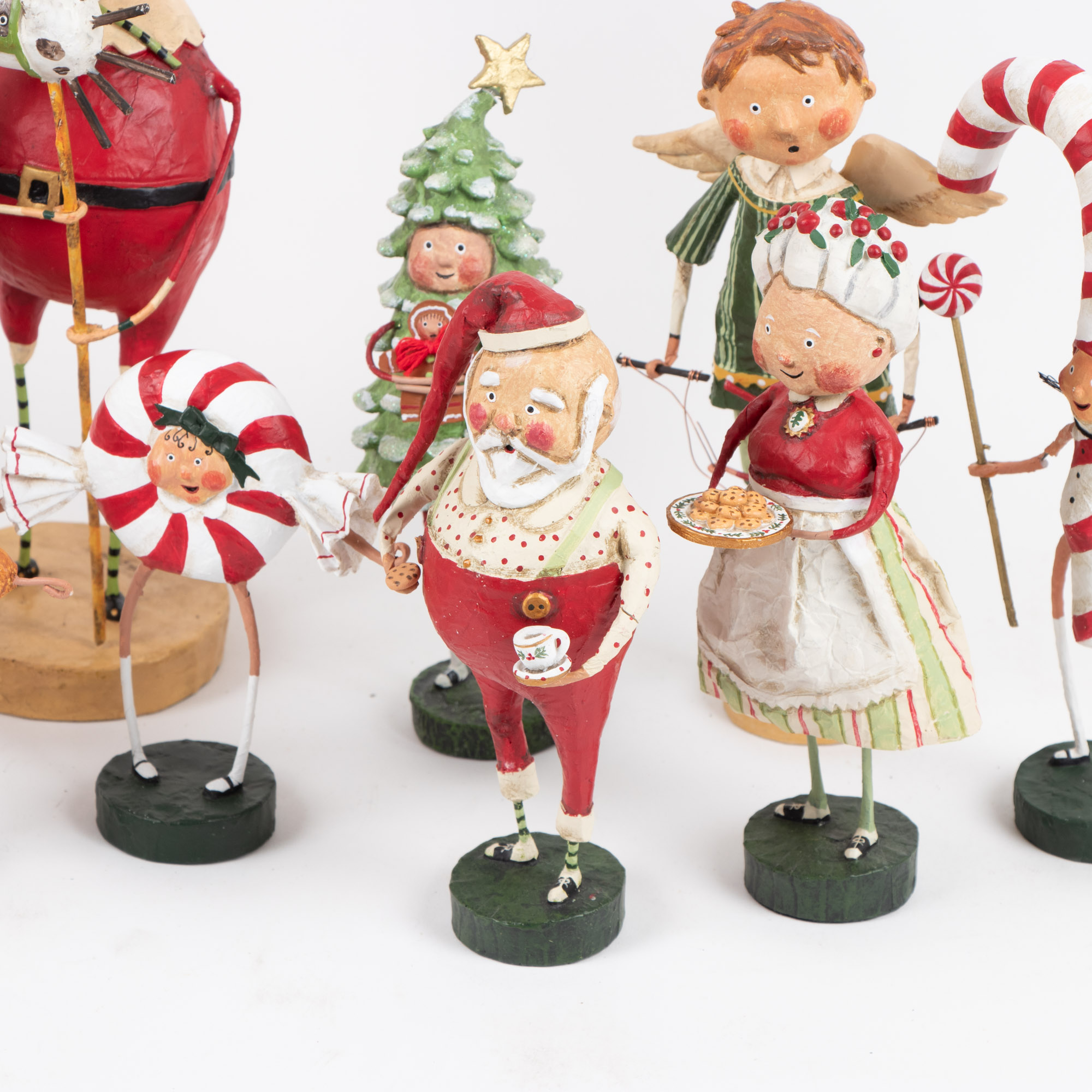 Lori Mitchell Resin Christmas Figurines