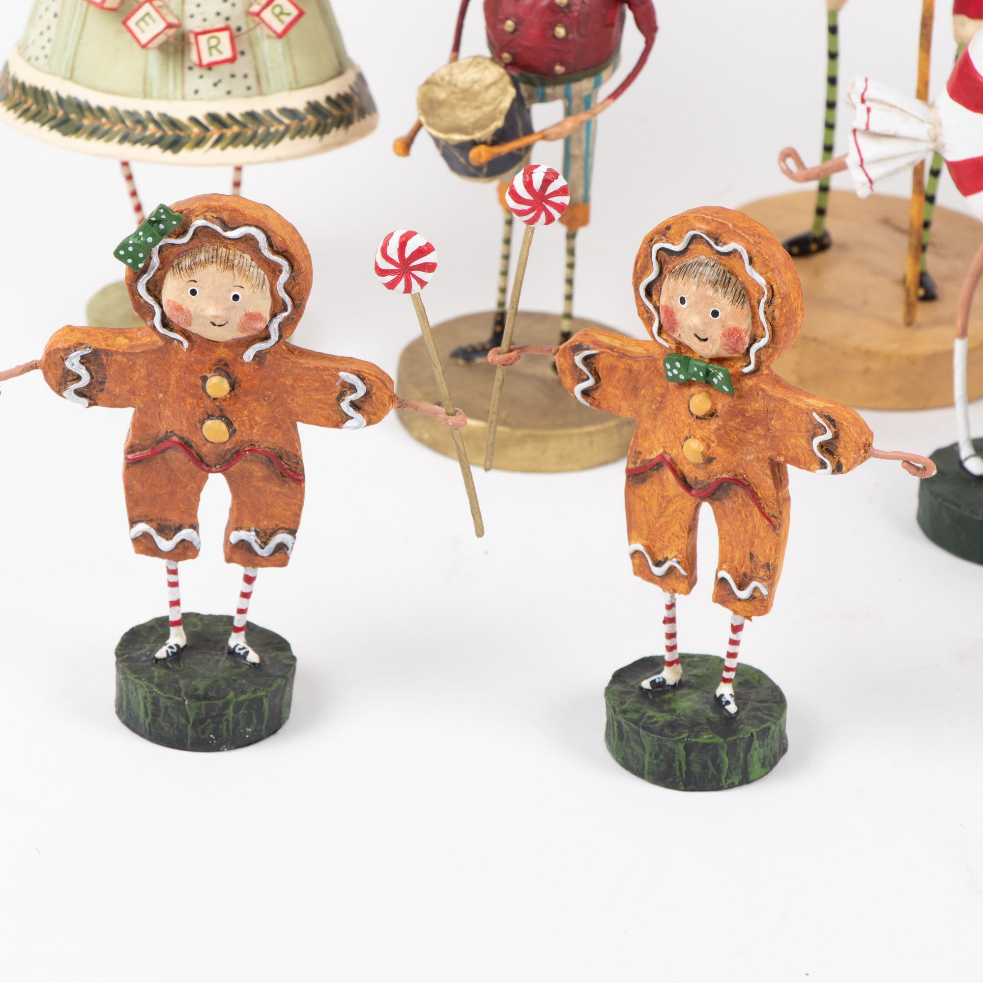 Lori Mitchell Resin Christmas Figurines