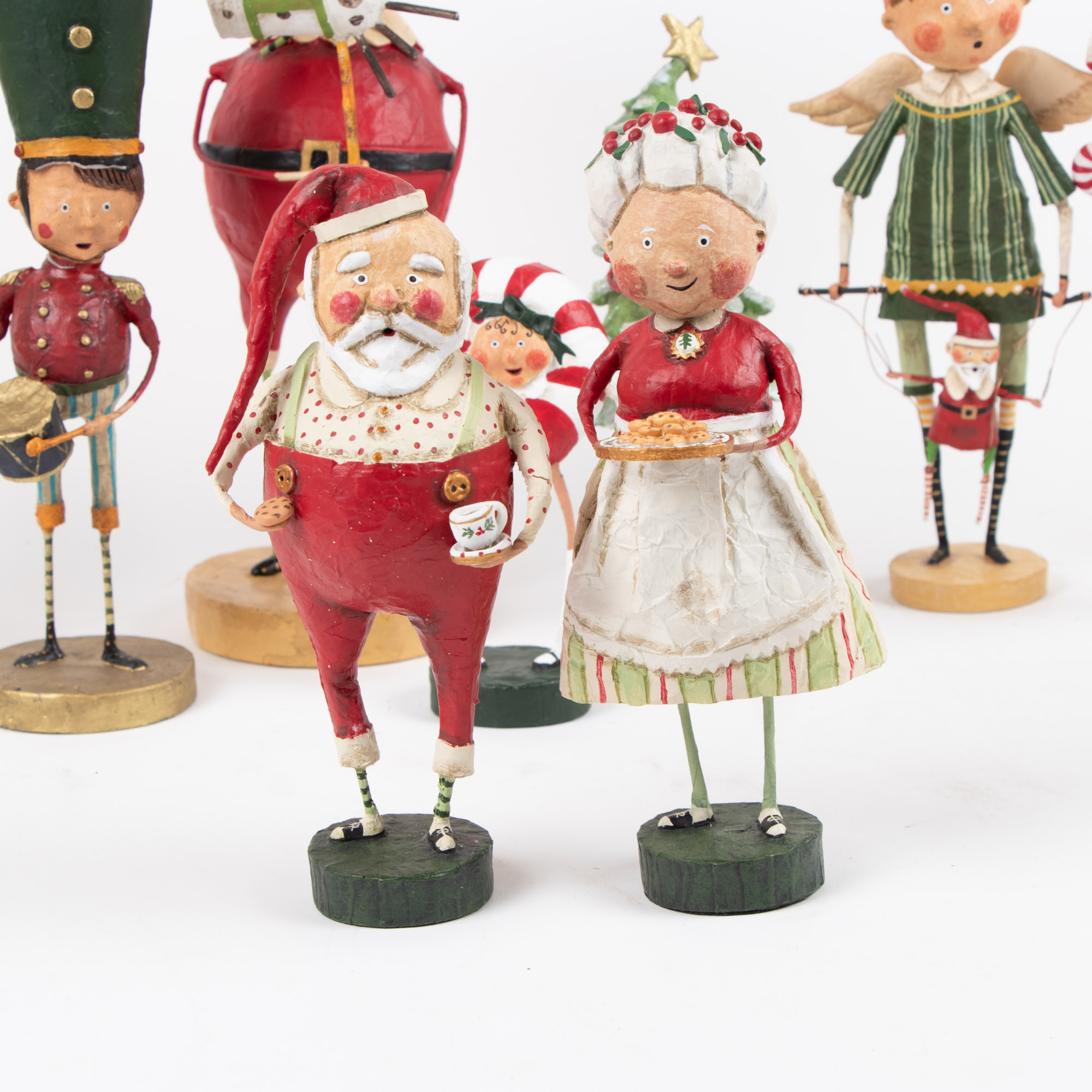 Lori Mitchell Resin Christmas Figurines