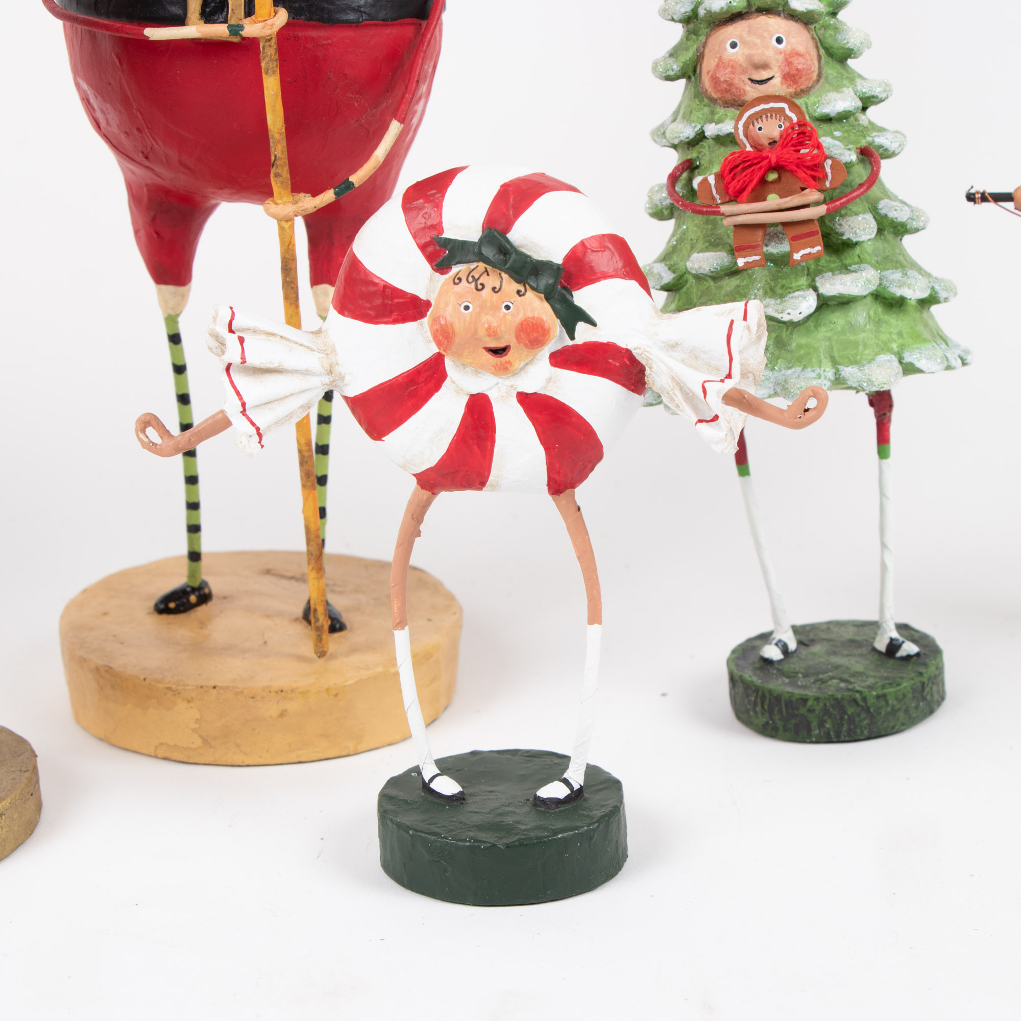 Lori Mitchell Resin Christmas Figurines