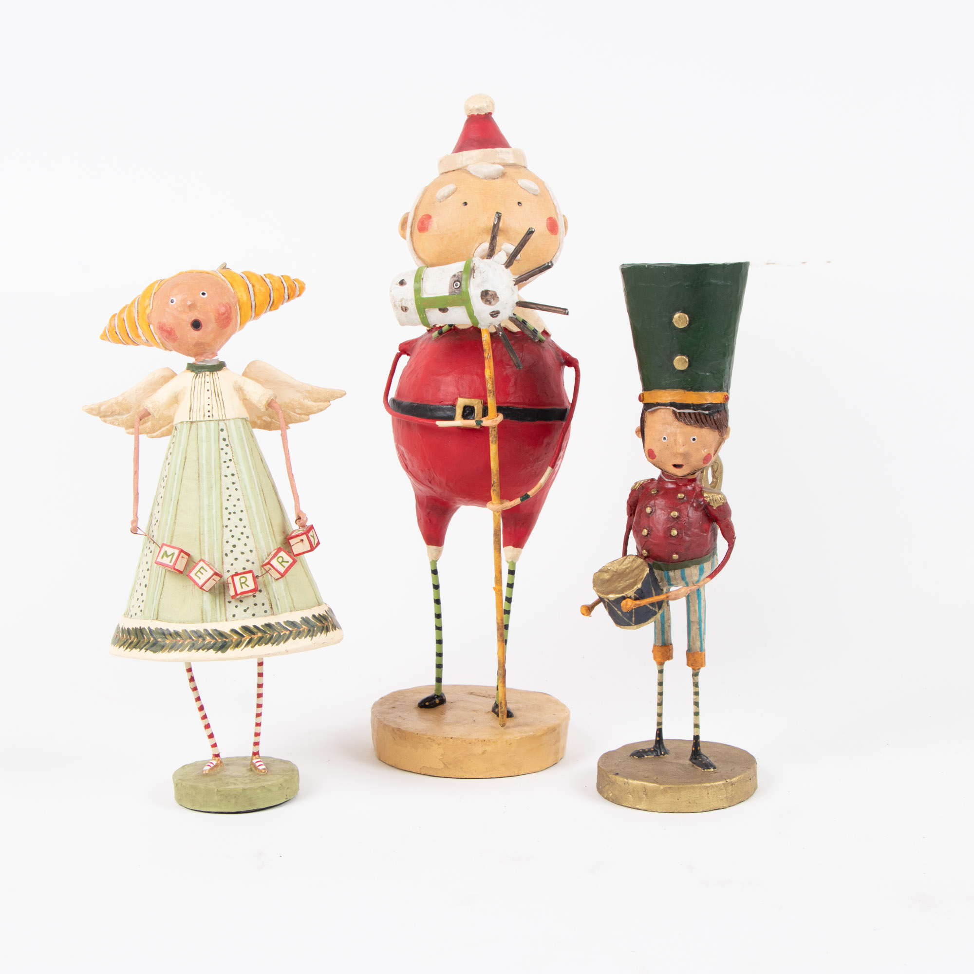 Lori Mitchell Resin Christmas Figurines