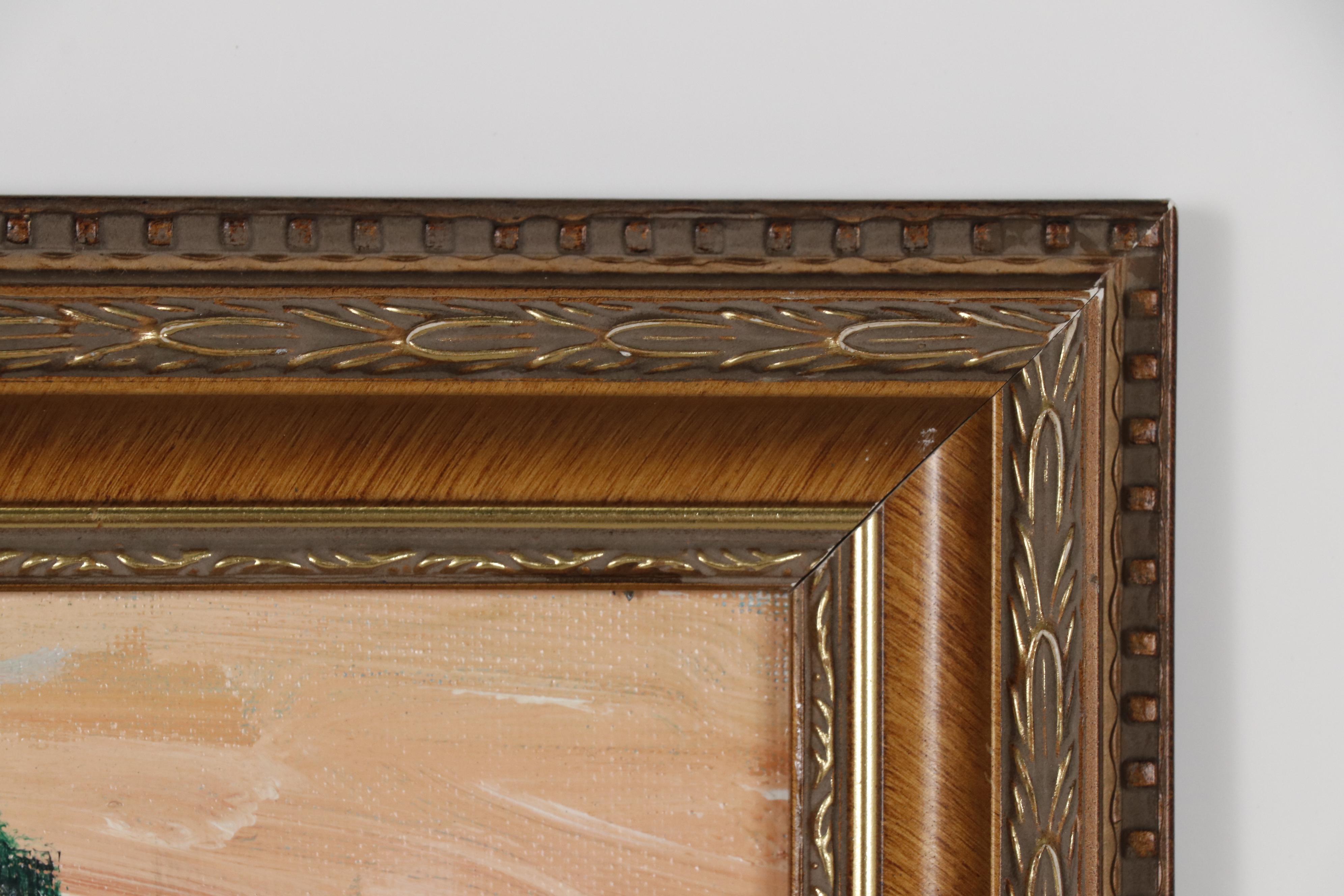 Juan Guzman-Maldonado Abstract Landscape Oil Painting "Ojai"