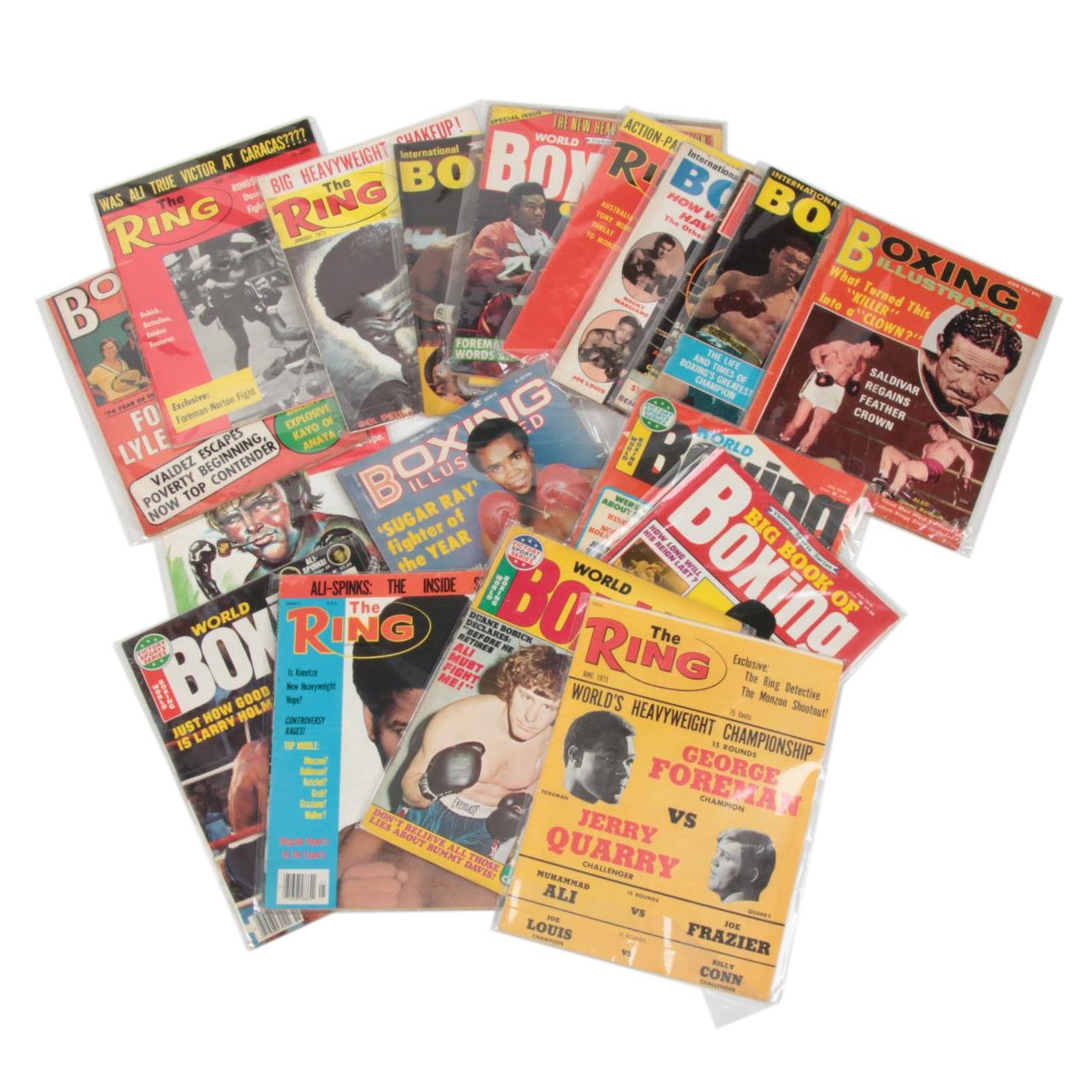 Boxing Magazines, 1970-1980