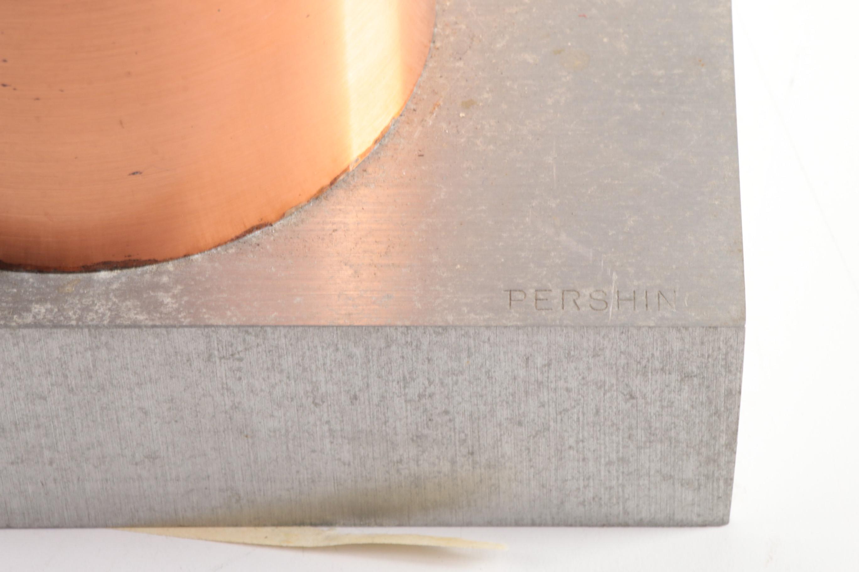 Louise Pershing Minimalist Metal Sculpture